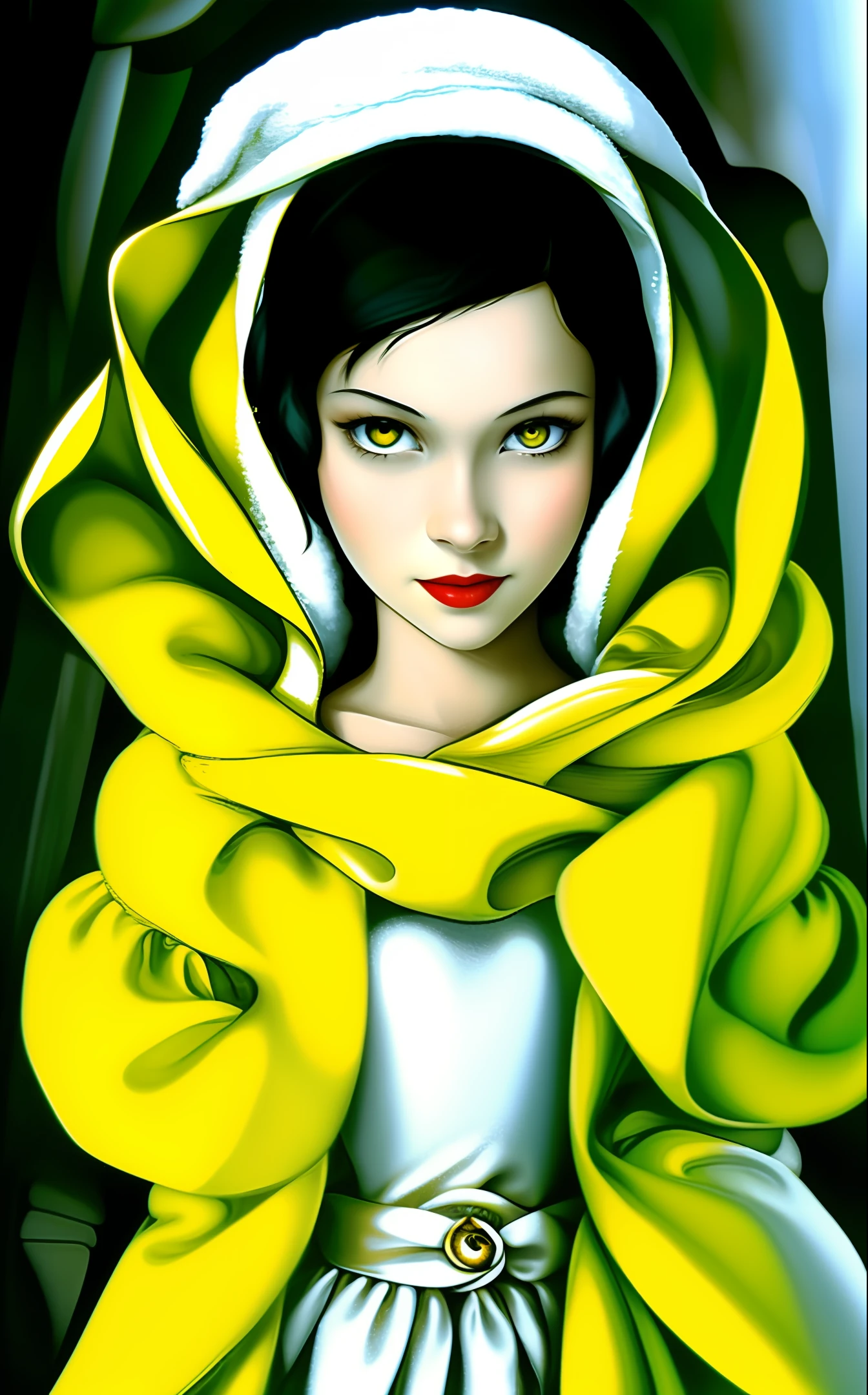 Snow white Yellow