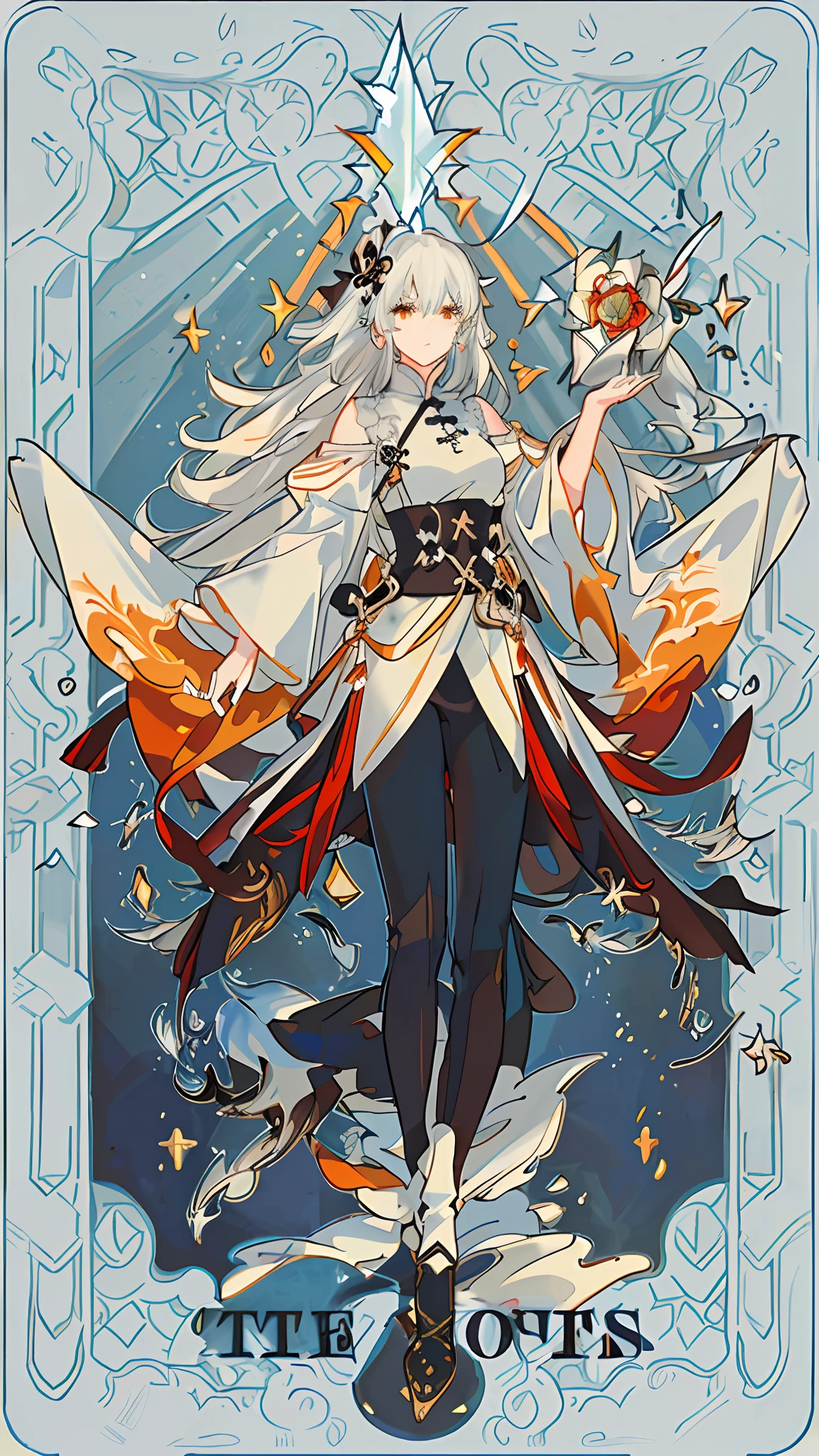 (2.5D), (Face Details: 1.4), Mr. Long, Authoritative Anime, Art Station, Nguyen Jiahe Art Germ, Light and Shadow Art, Beauty, Exquisite Facial Features, Art Atmosphere)), (Feminine, Fantasy Illustration, Pancheng Wei, Epic, Phoenix Bell, Top Shot, Exquisite Character Art), (Dragon, Exquisite, CG Society), ( Gorgeous tones, orange tones), (advanced light, contrast, strong deep shadows), (aesthetic, pure beauty), (perfect, detailed and well equipped), (simple line art, echoes of light and shadow).