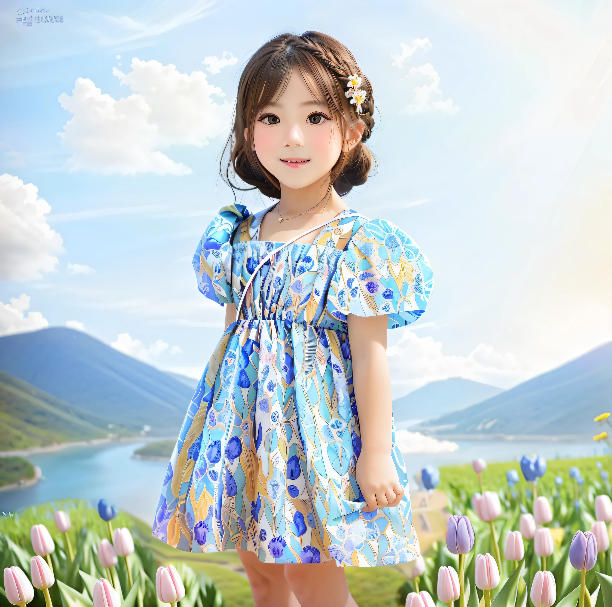 Light blue tulips