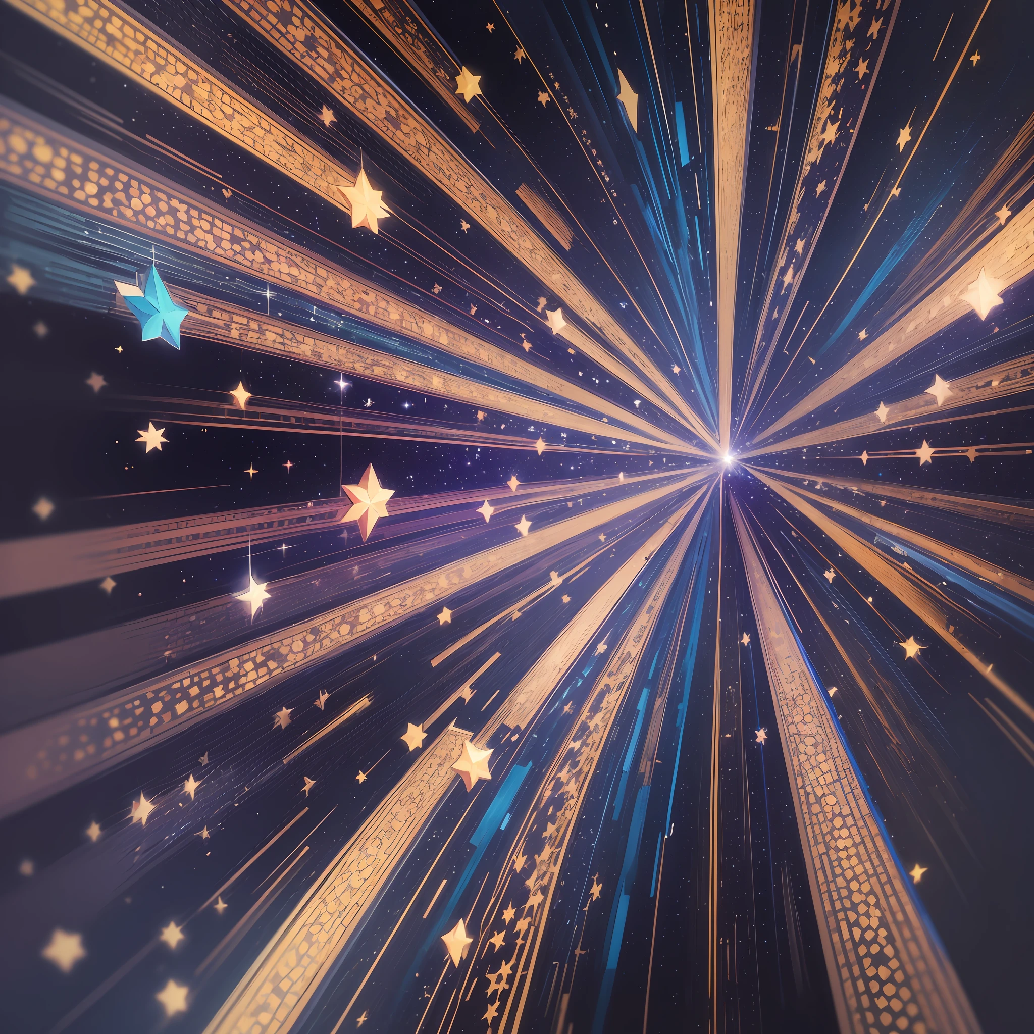 ridiculous resolution, high resolution, (masterpiece:1.4), super detailed, stars, seen from above, space, floating, --auto --v 6 --s2