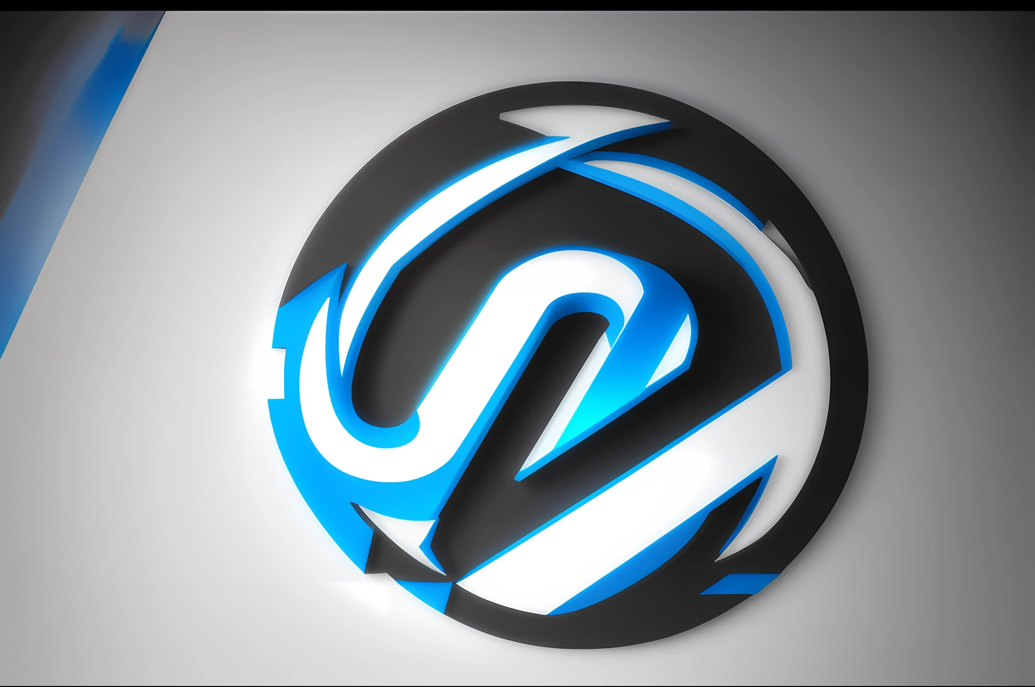 Professional logo design, Use ultra-fine painting techniques, Aesthetics with modern and innovative elements, CNOOC symbol in the middle of the logo, Use 8K resolution, Black, white and blue color combination, Embodies the concept of safety first, Best quality logo graphic design masterpiece: 1.2, High clarity, Full of power and elegance., UHD