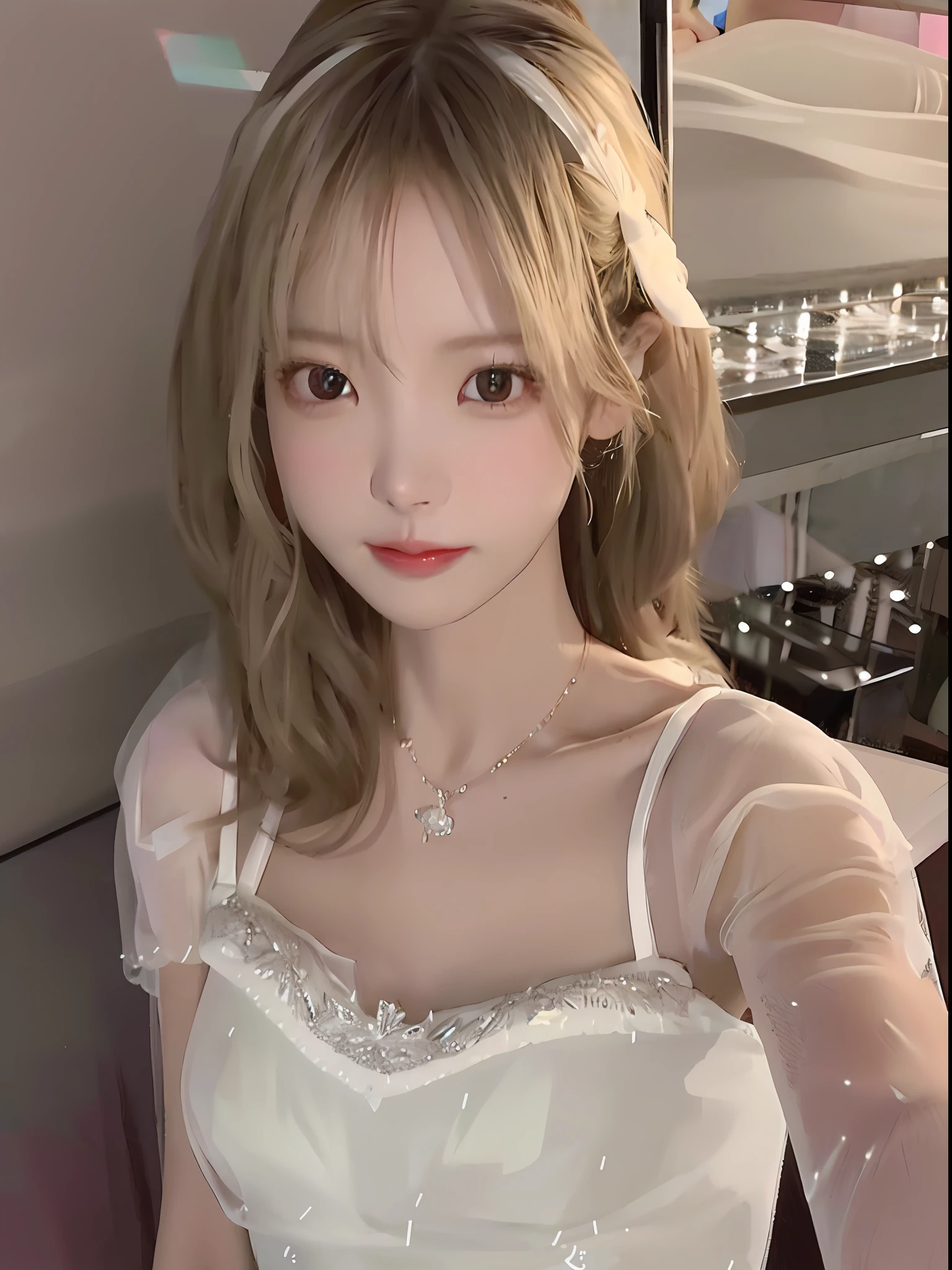 araffed woman in a white dress posing for a picture, lalisa manobal, heonhwa choe, sun yunjoo, korean girl, roseanne park of blackpink, 19-year-old girl, lalisa manoban of blackpink, jinyoung shin, jaeyeon nam, ulzzang, shikamimi, jossi of blackpink