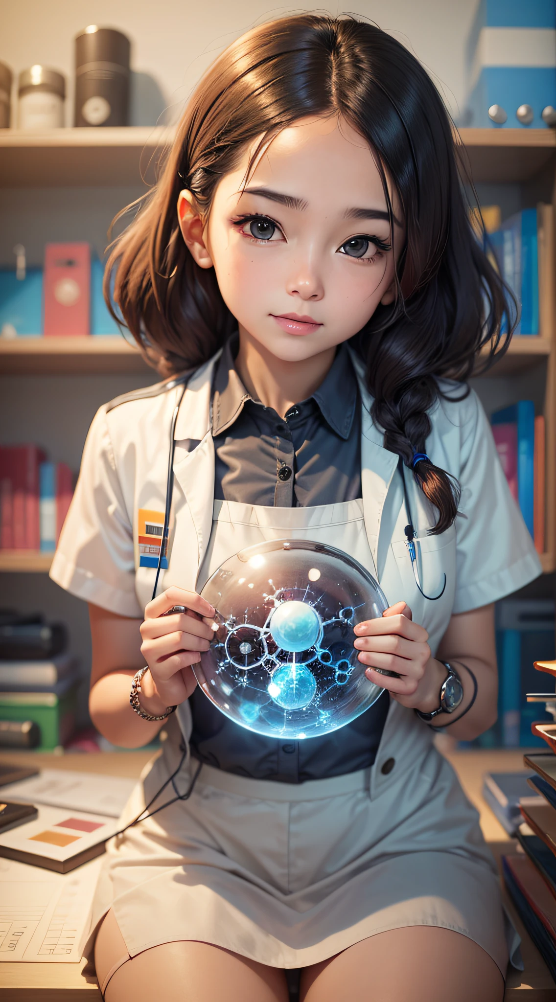 She has a desire to be a scientist