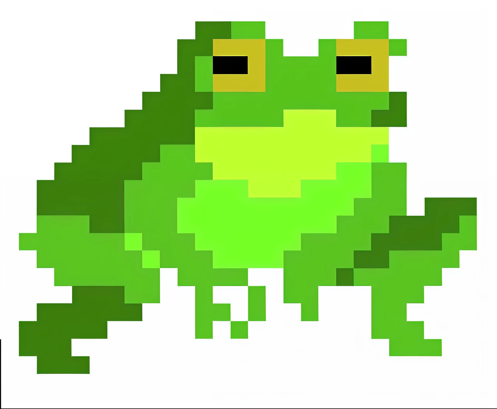 Frogs, pixel art, 8-bit video games --auto --s2