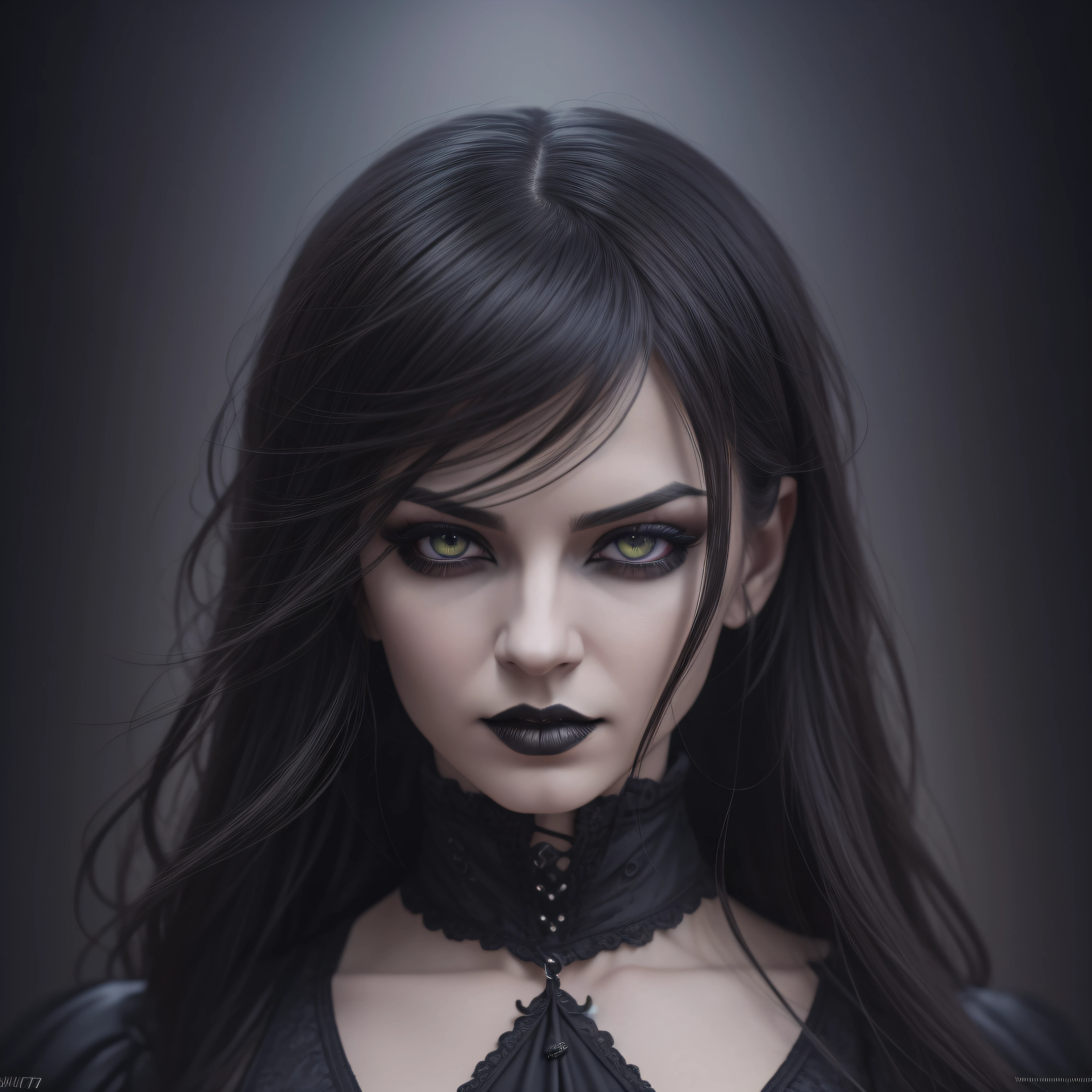Gothic vampires at Night, dynamic lighting, chiaroscuro, hyperrealism, luminism, HD, very detailed, 4k, 8k, shot on a Nikon Z7 II and Nikon NIKKOR Z 105mm f/2.8 VR S, best quality, detailed face, detailed eyes, detailed pupils, detailed clothes and features, clear background