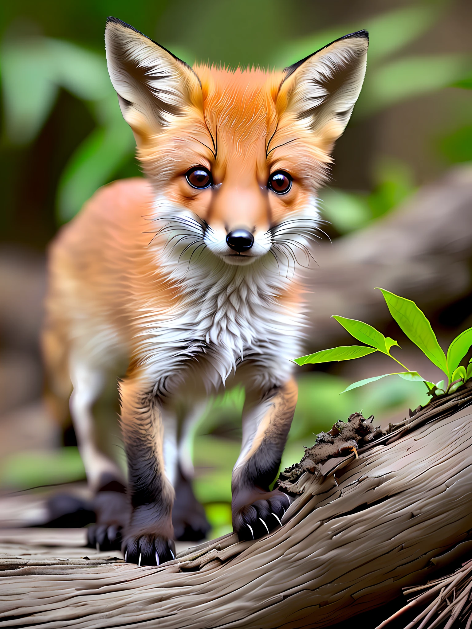 Little Fox Is Born
Once upon a time, in a dense forest, a small fox was born. She was so small that she could fit in the palm of her mother's hand. The parents were very happy to see their puppy born and the love for the little animal grew every day.
