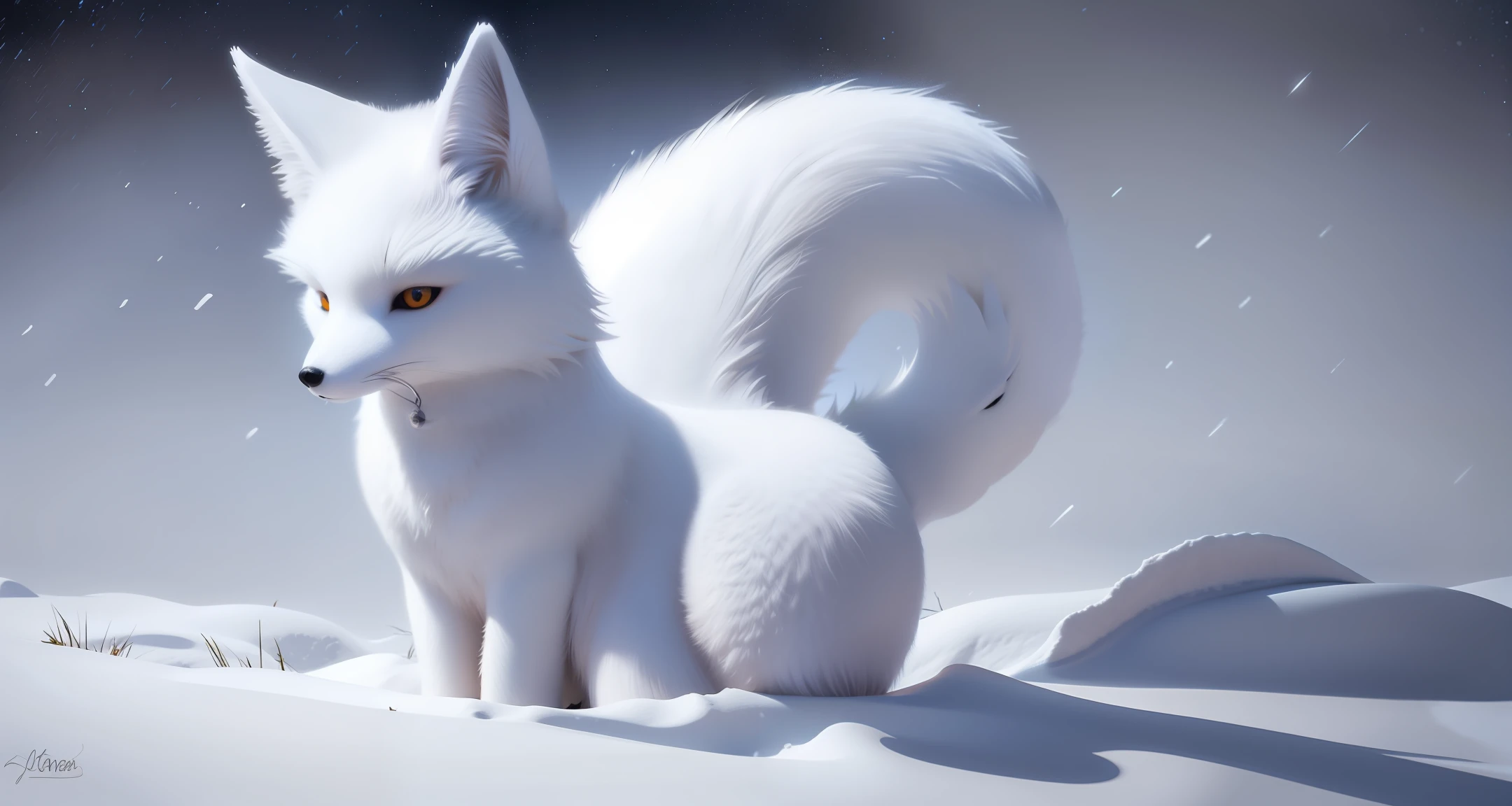 Snow fox