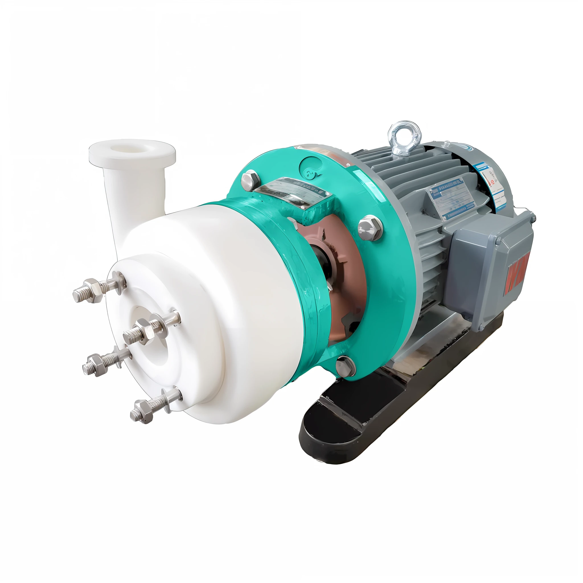 a close up of a pump with a white and green cover, very intense, intense moment, uploaded, high quality product image”, multi-part, pus, high end, closeup photo, denning, electric motors, beautiful image, highend, wonderful scene, high - end, high-end, medium poly, sci - f, rendering