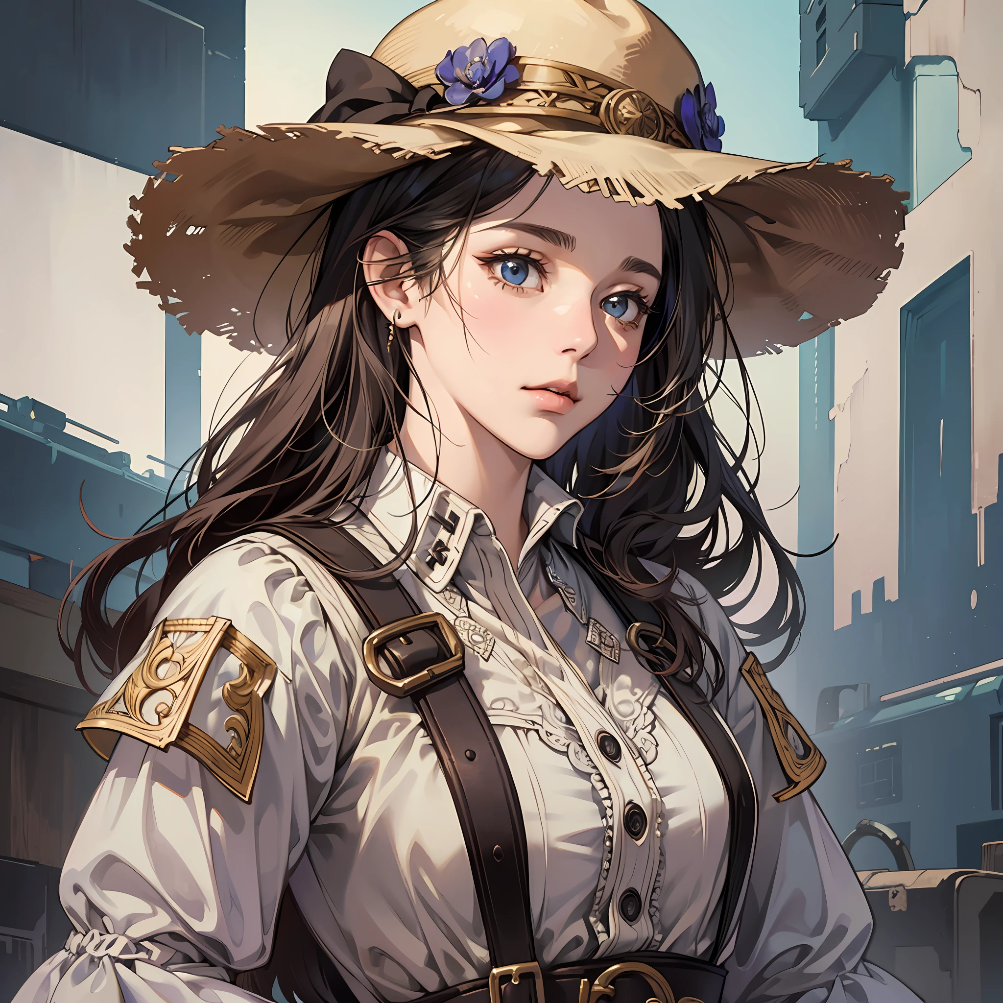 hiqcg, 1girl, cowboy shot, detailed skin texture, detailed cloth texture, beautiful detailed face, masterpiece, best quality, ultra detailed, 8k, intricate details, --auto --s2