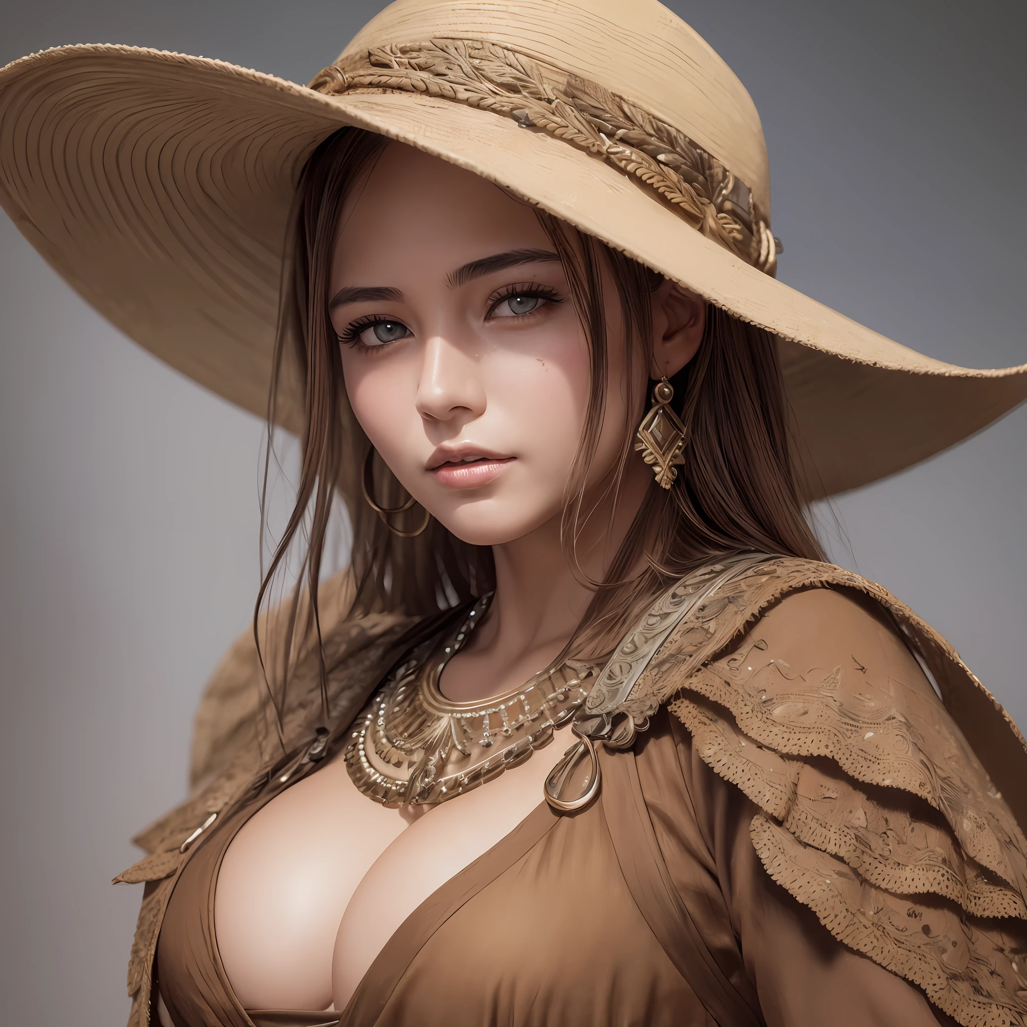 hiqcg, 1girl, cowboy shot, skin glow, medium breasts, detailed skin texture, detailed cloth texture, beautiful detailed face, masterpiece, best quality, ultra detailed, 8k, intricate details,