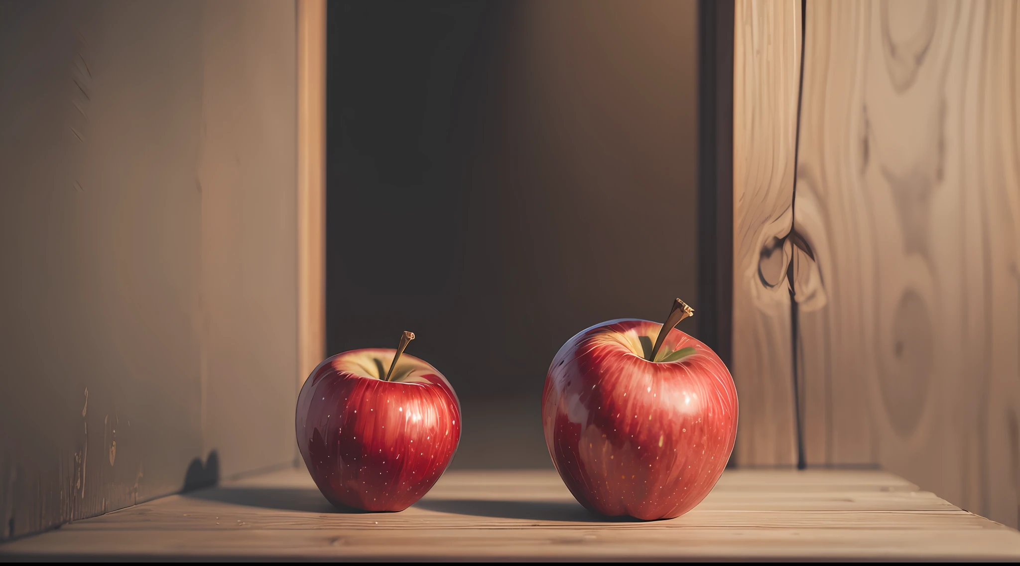 masterpiece, high quality, best quality, red apples, ultra-realistic --auto --s2