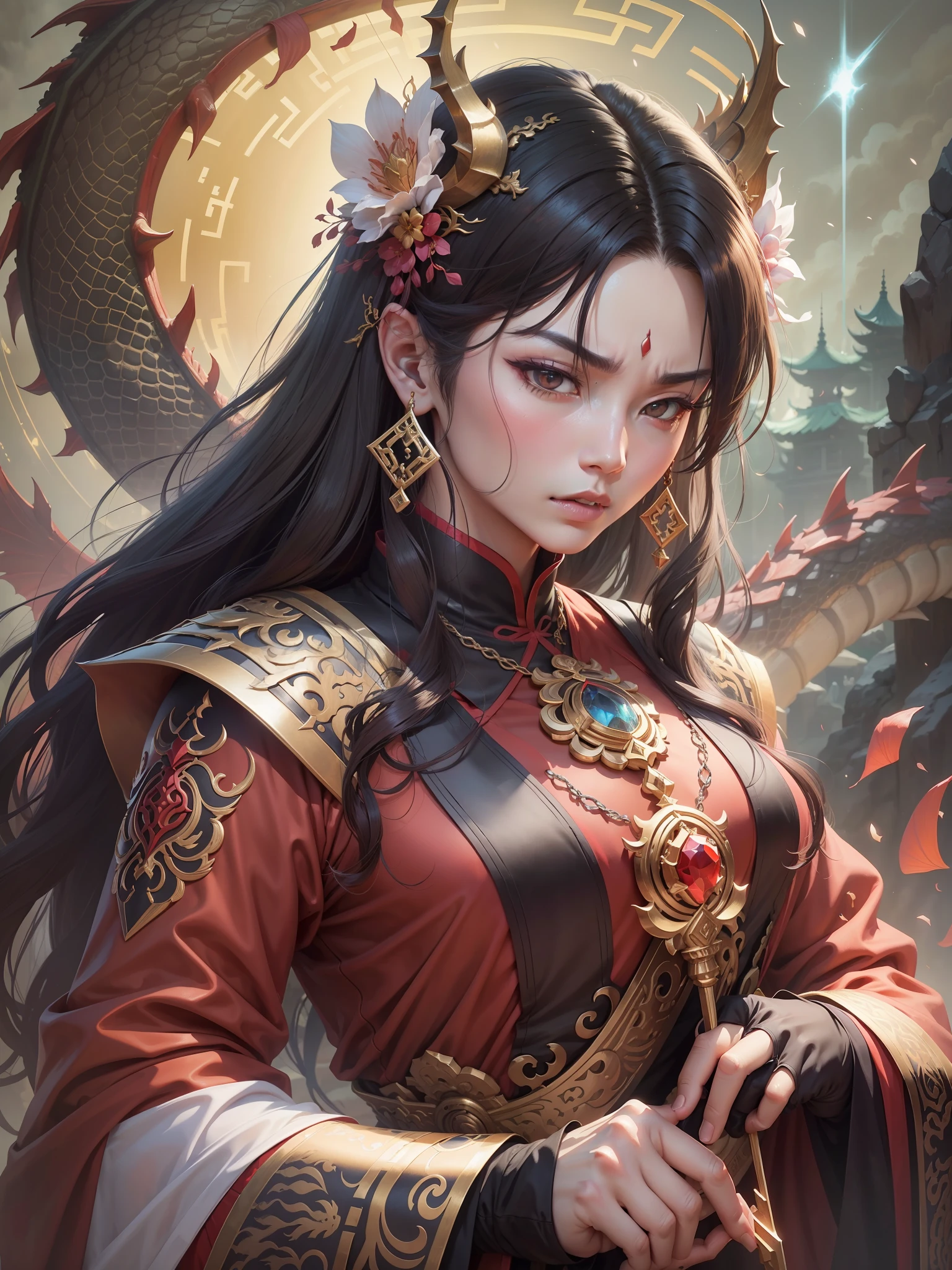 The national master calculated that the key to the drought was the anger of the dragon king, and the second daughter of the Chu family was the wife of the dragon king, and if you want to solve the drought, you need to sacrifice Chu Shanyu to the dragon king --auto --s2
