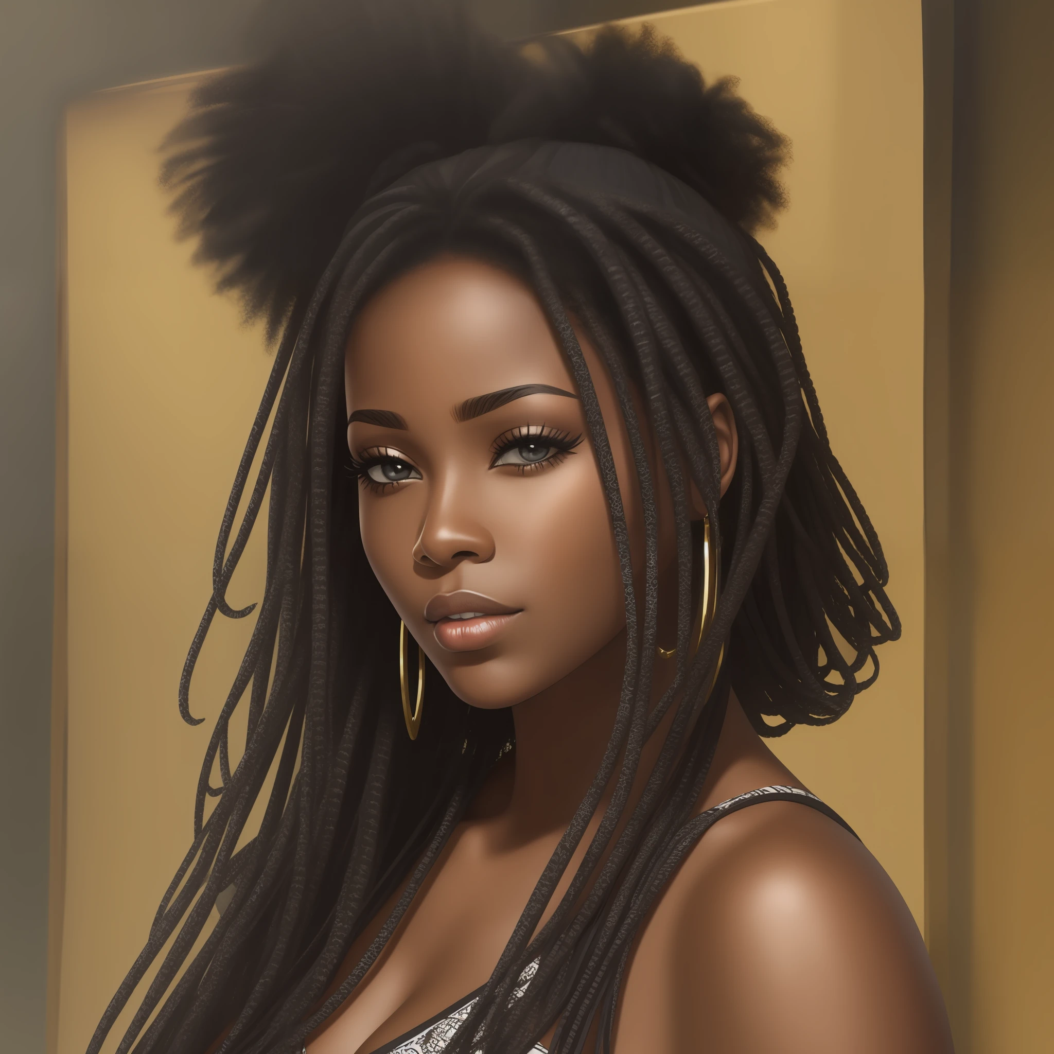 Black woman, beautiful