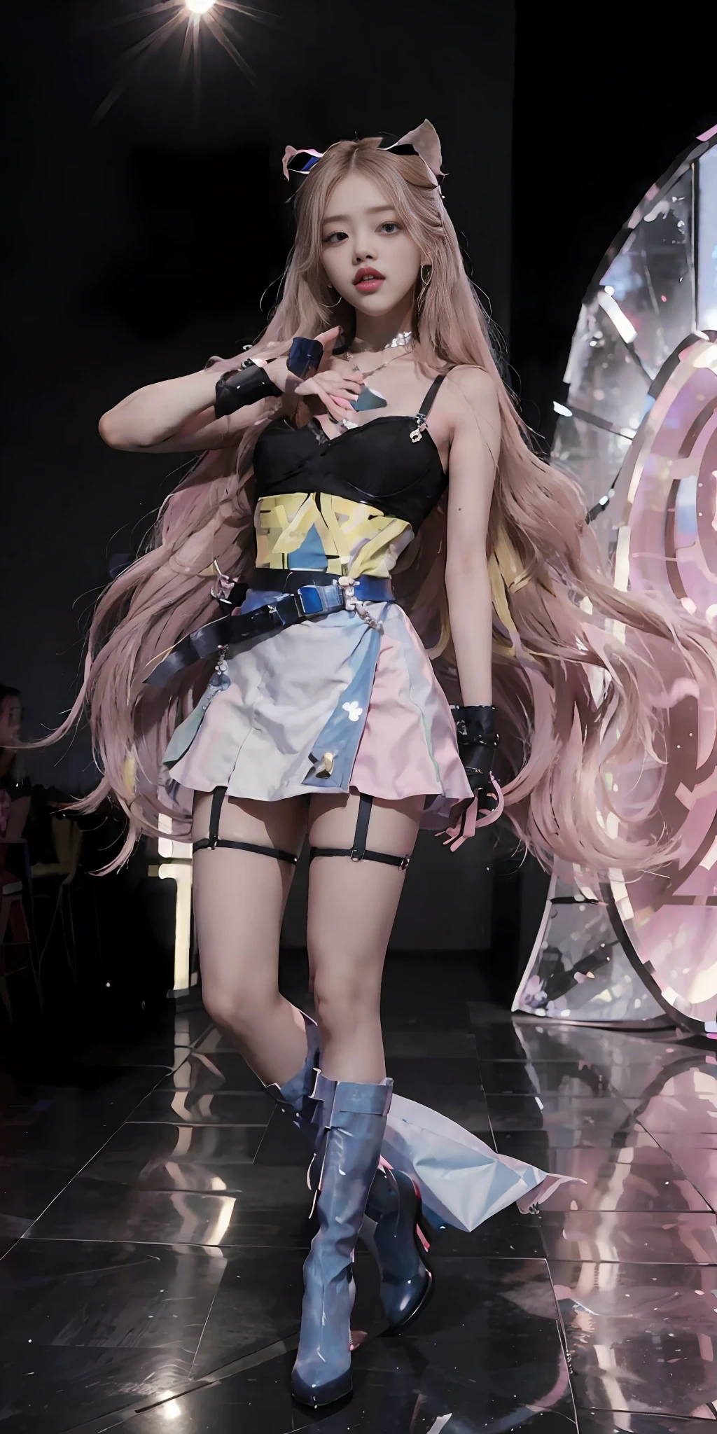 Perfect face, blackpink, rose, big eyes, beautiful face