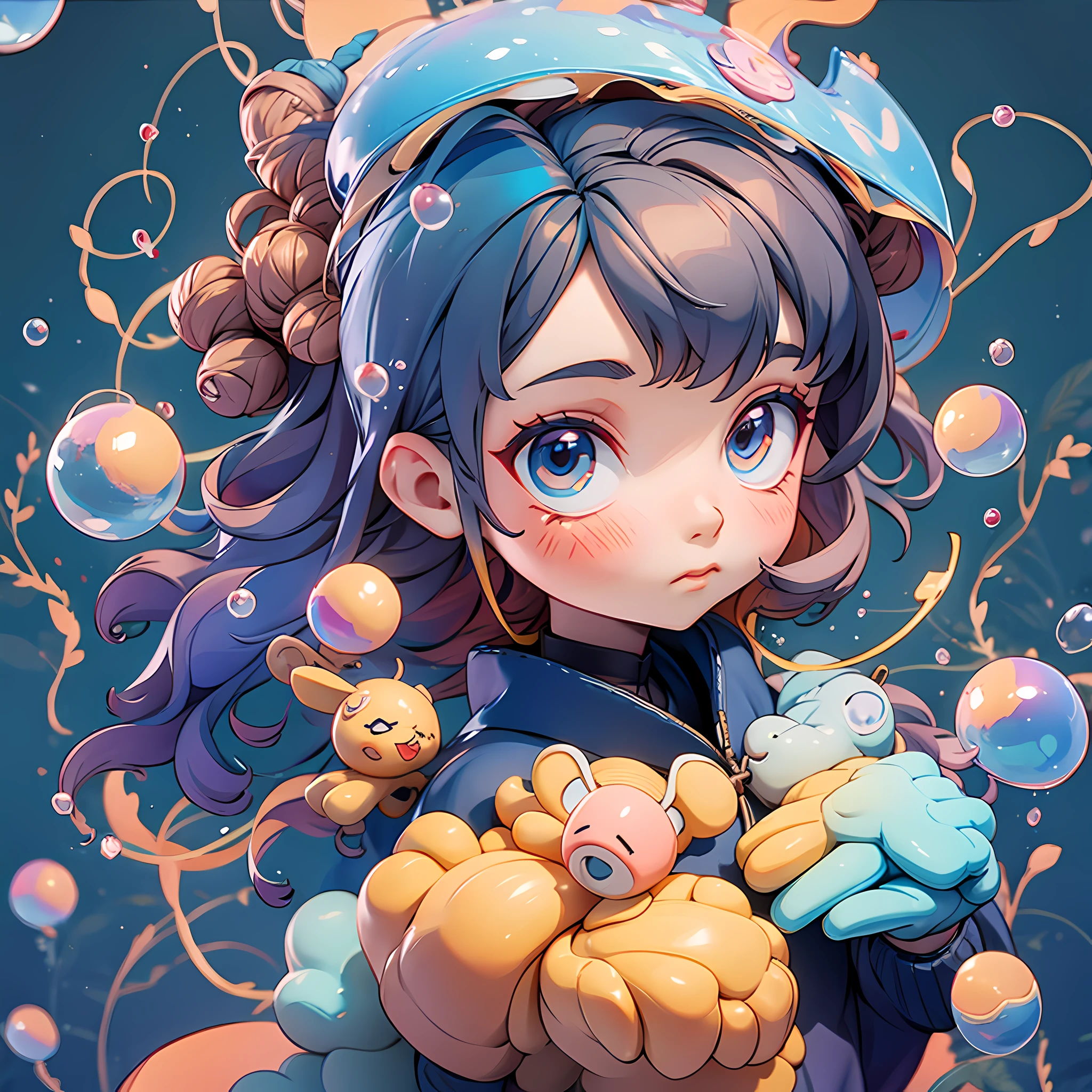 Bubble Matt doll