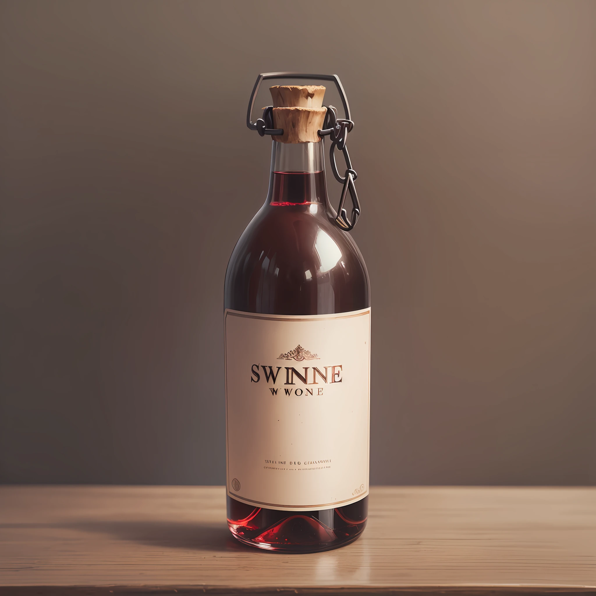 Wine bottle, without label --auto --s2