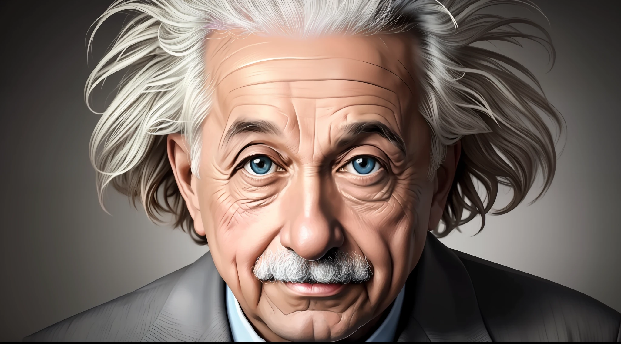 ((1 man)) Albert Einstein face, masterpiece, Hyperrealism, UHD, 4k, best quality