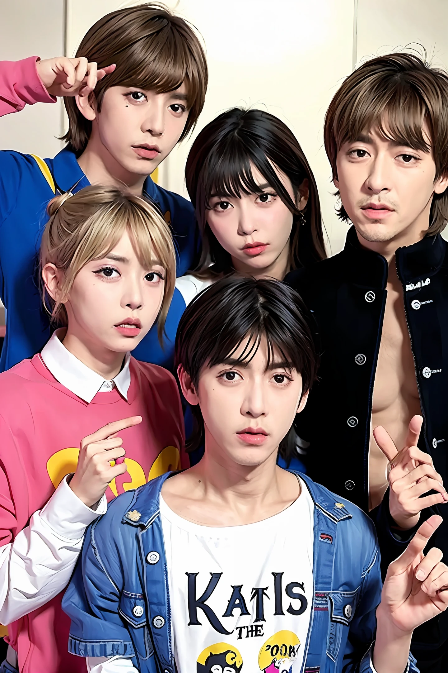 The Beatles in kpop clothes