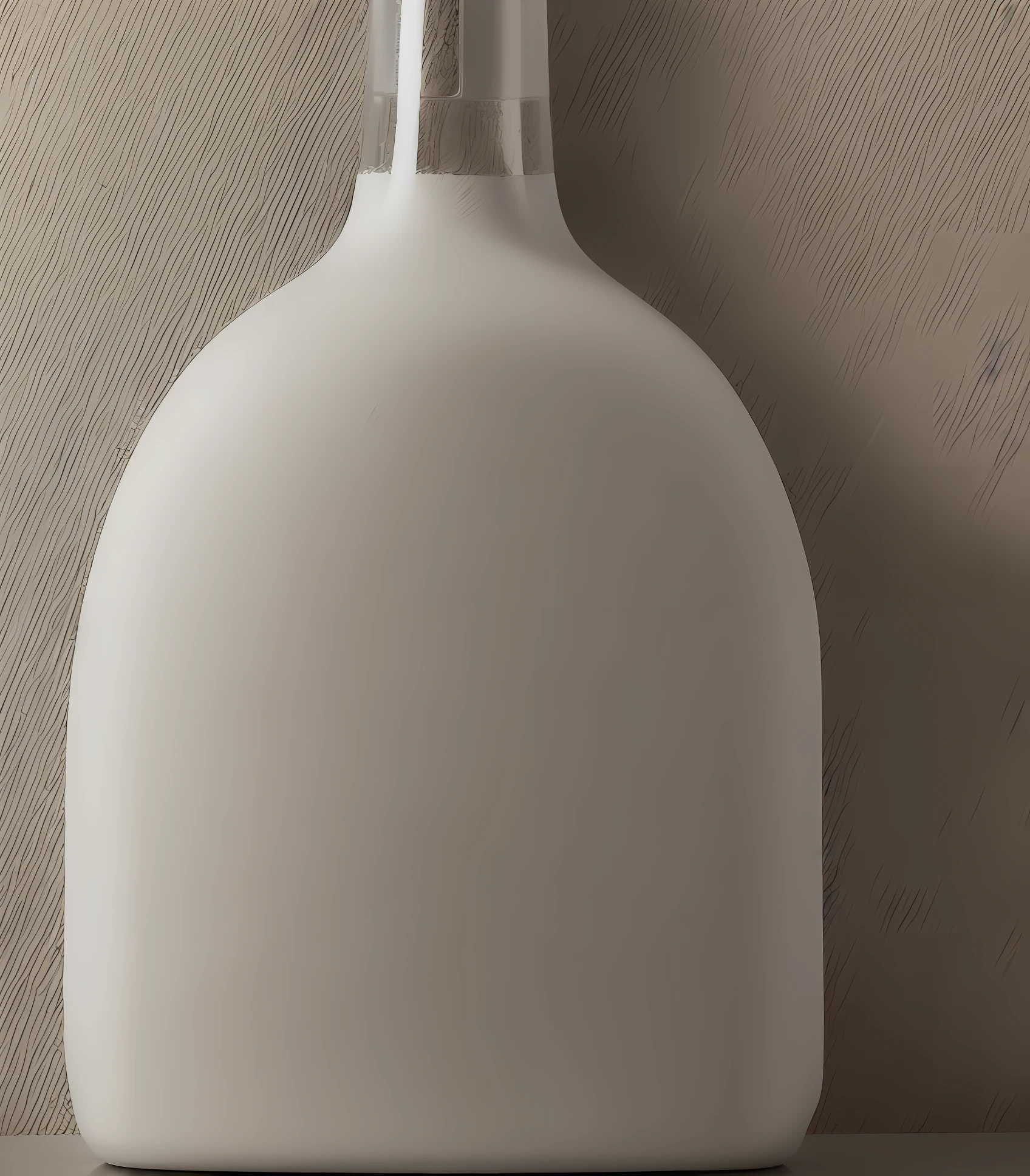 wine bottle, white label, no writing --auto --s2