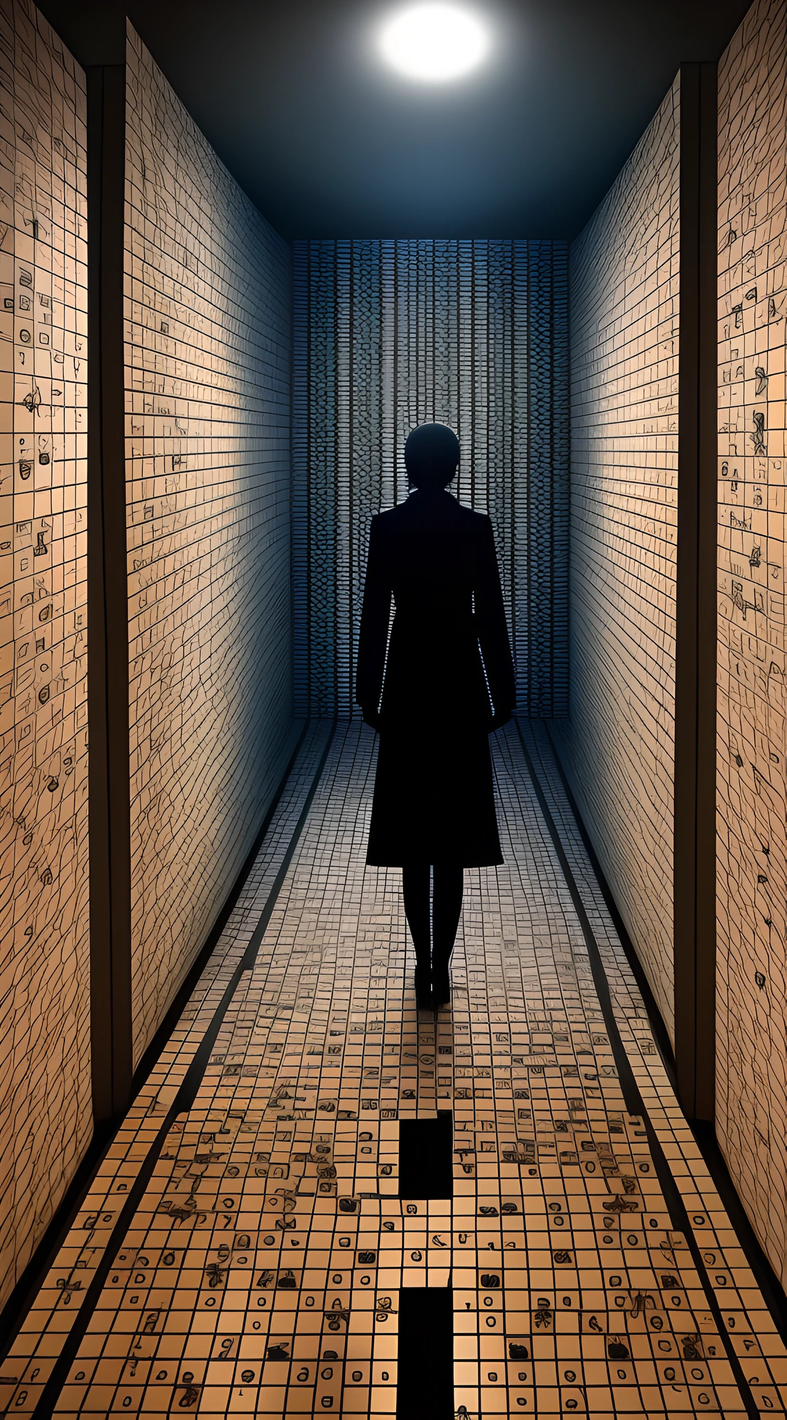 Prompt: Create a professional photographic composition that depicts Project MK-Ultra, revealing the dark paths taken by the CIA in pursuit of mind control. Use a dark and intriguing aesthetic, with precise lighting to convey the mood of secrecy and conspiracy. Highlight the presence of CIA agents and scientists involved in the experiments, evoking the feel of a spy thriller. Add symbolic elements, such as puzzles or mazes, to represent the complexity and extent of these disturbing practices. The image should capture the viewer's attention and raise questions about ethical boundaries crossed in the name of power. --auto --s2