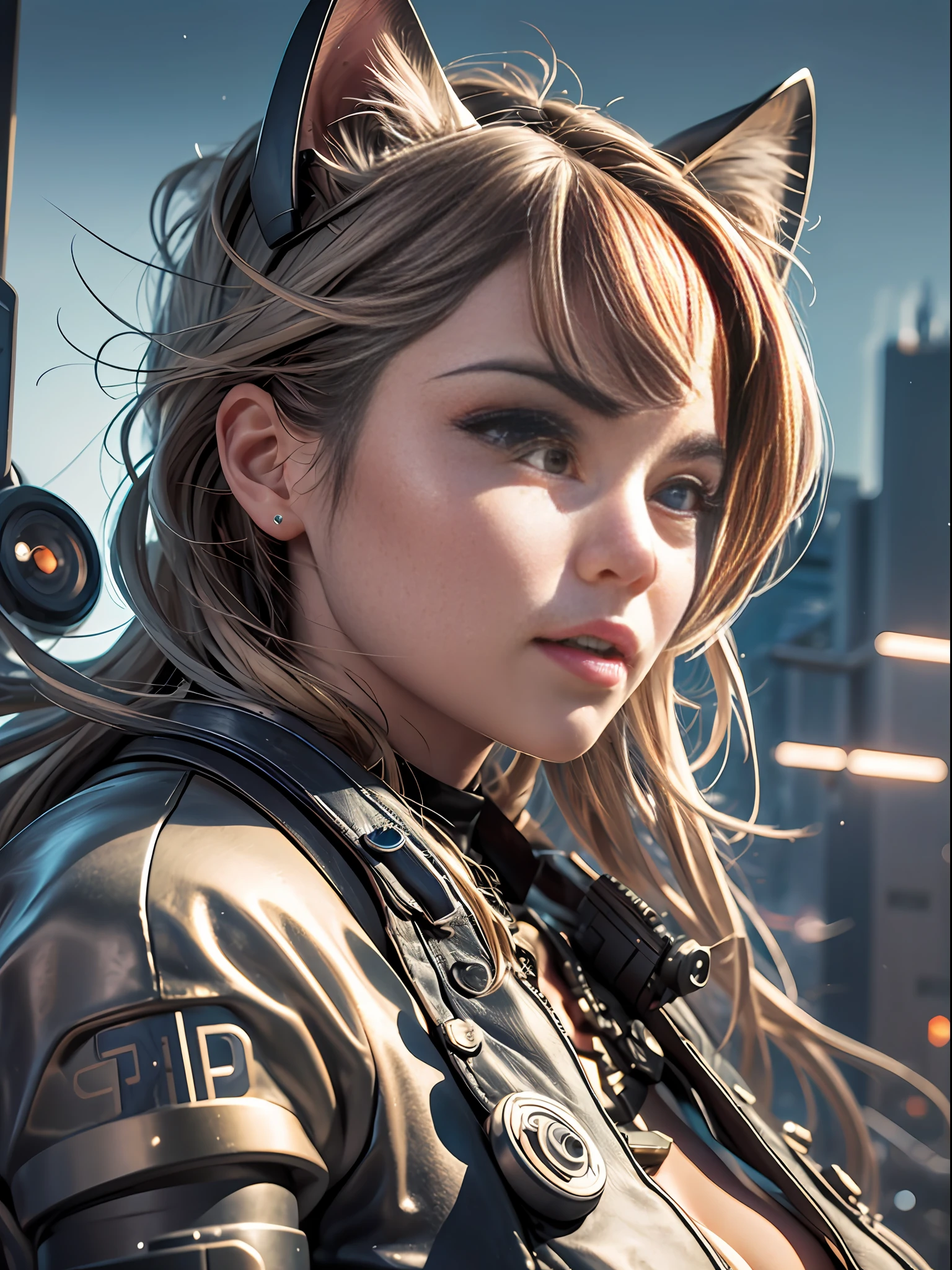 a cat atompunk retrofuture 50s very realistic, in the wild, micro details, hyper realistic, hyper detailed, insane details, SIGMA 85 mm F/1.4. cinematic lighting, dramatic lighting, cinematic, realistic, High Contrast, highly detailed, unreal engine, UHD, 32k photorealistic ,HDR , High octane render –v 5 --auto --s2