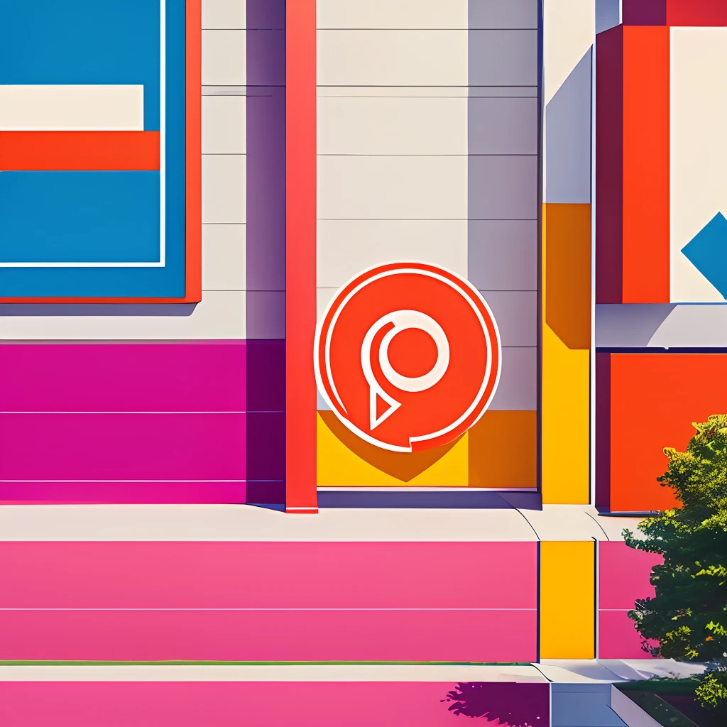 Combine the sharing economy with the campus to generate an icon logo. It is required to have a sense of line and use youthful colors. Don't make a portrait, just design an icon --auto --s2