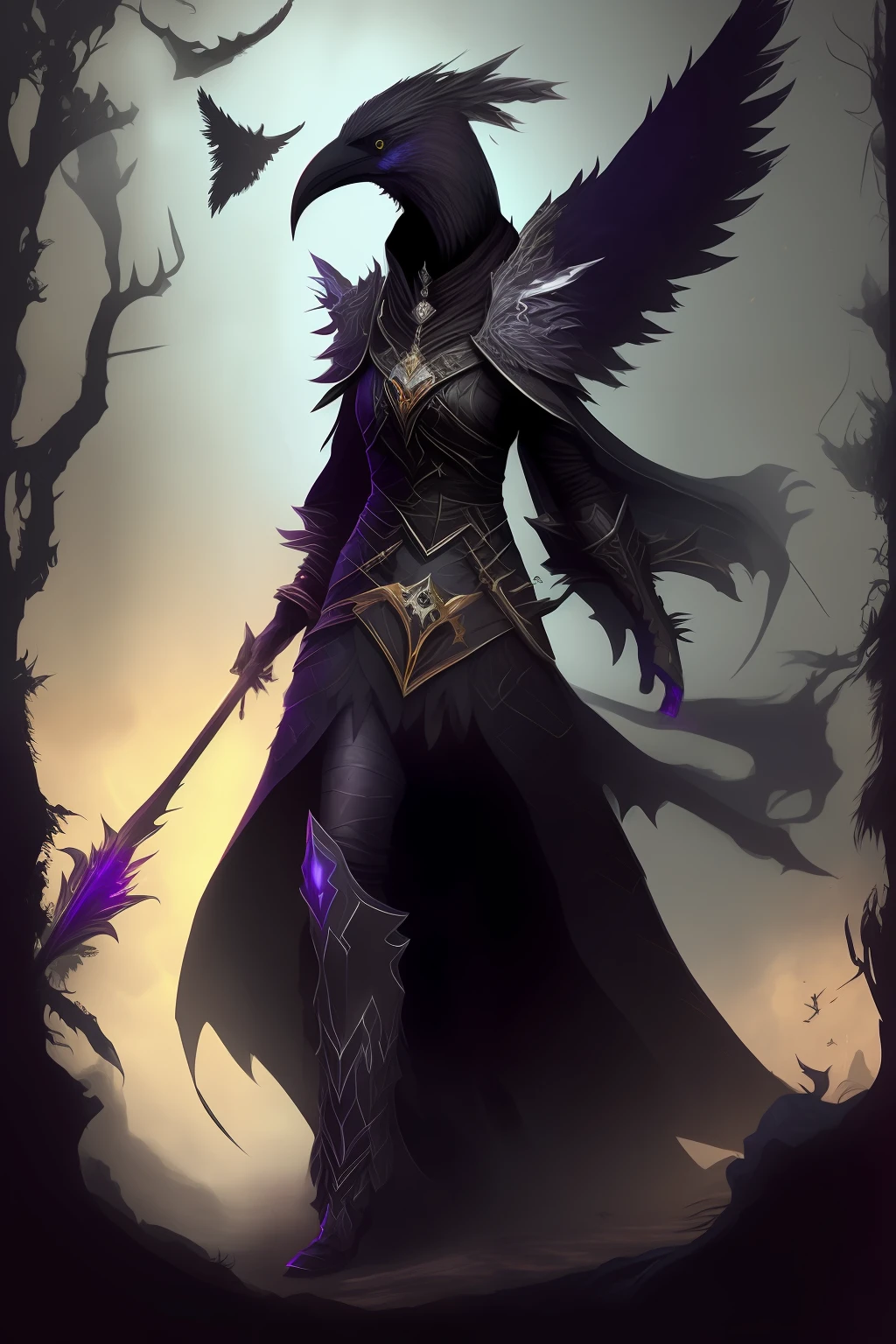 Fallen assinar Warlock Raven queen