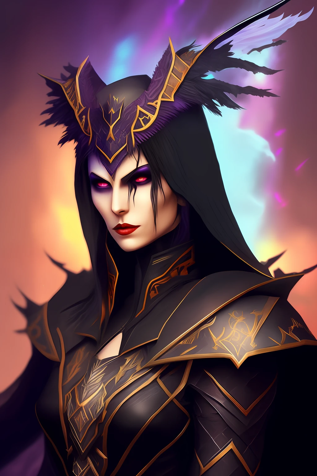 Fallen assinar Warlock Raven queen