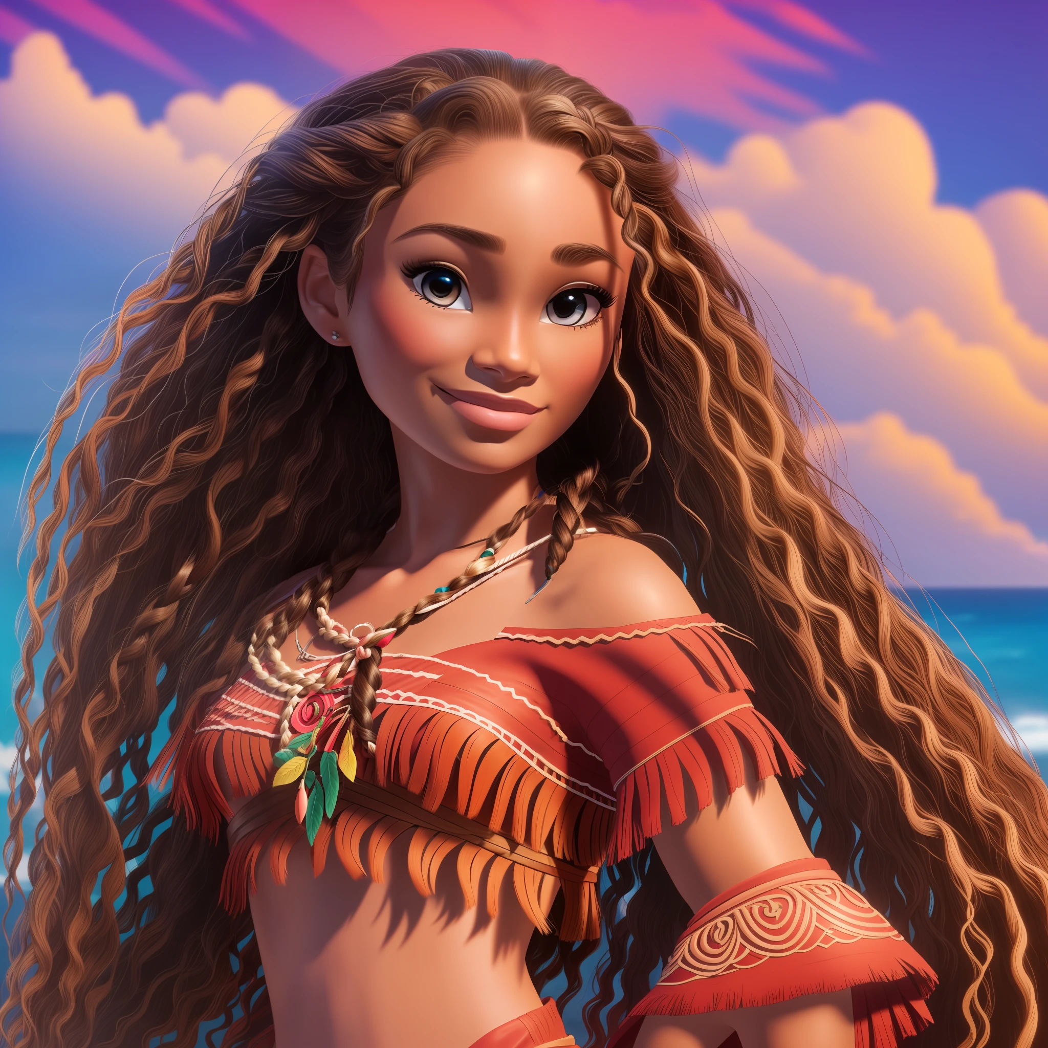 remove the braid, remove that part of the hair