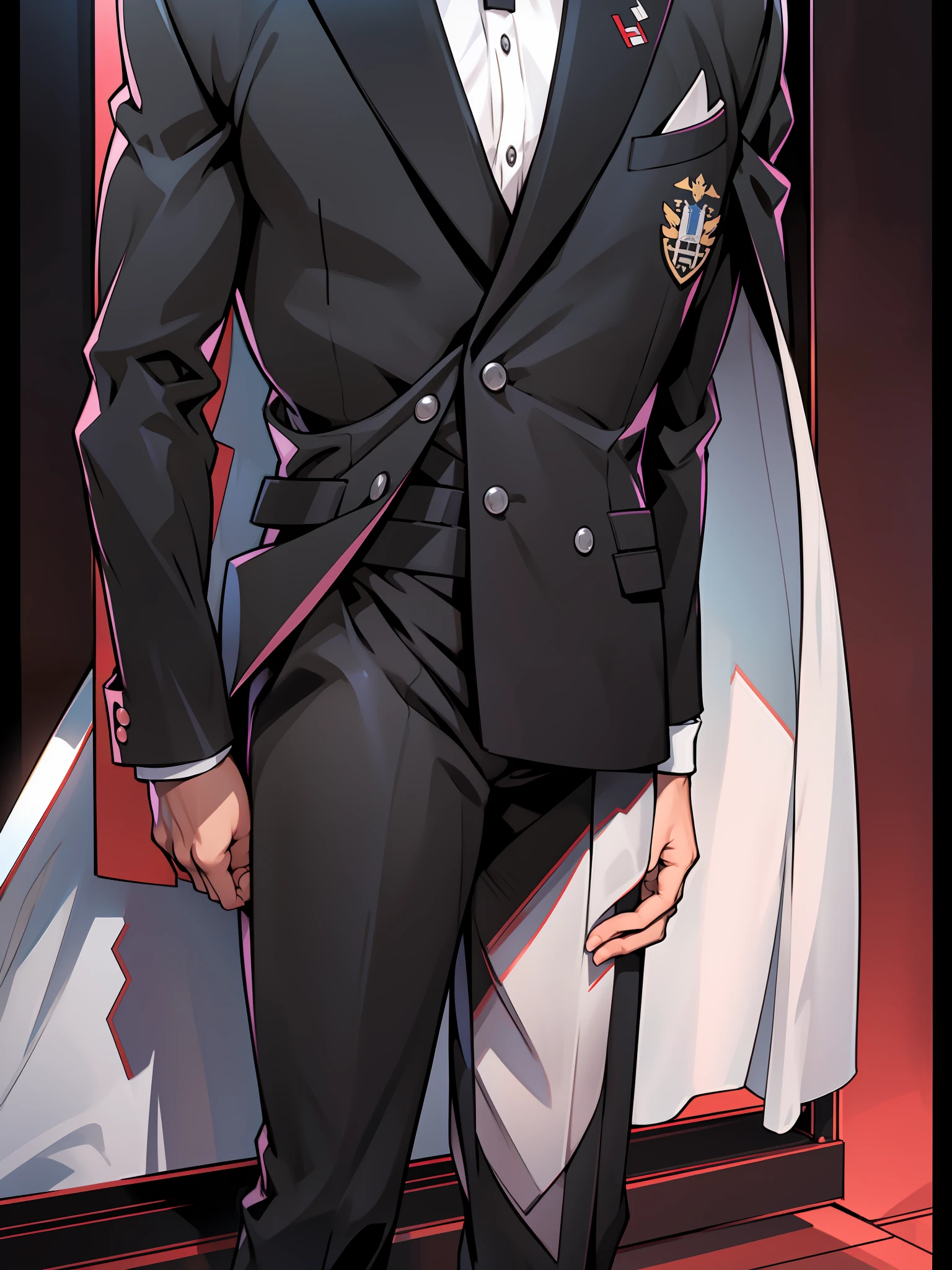 Elon musk stunning and magnificent perfectly detailed wearing a black elegant suit --auto --s2