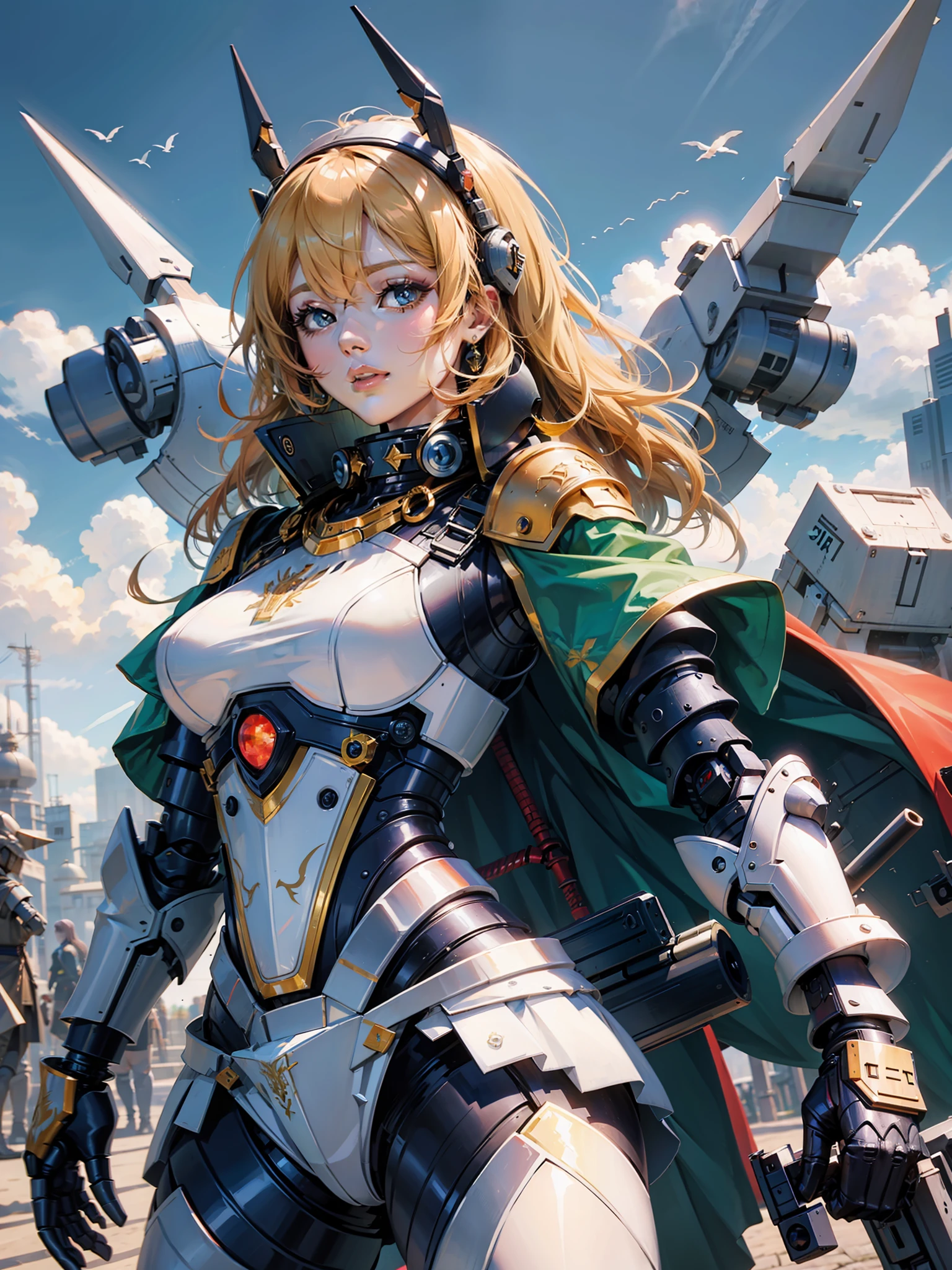 (Royal Sister), (Perfect Body), (Mecha Girl)