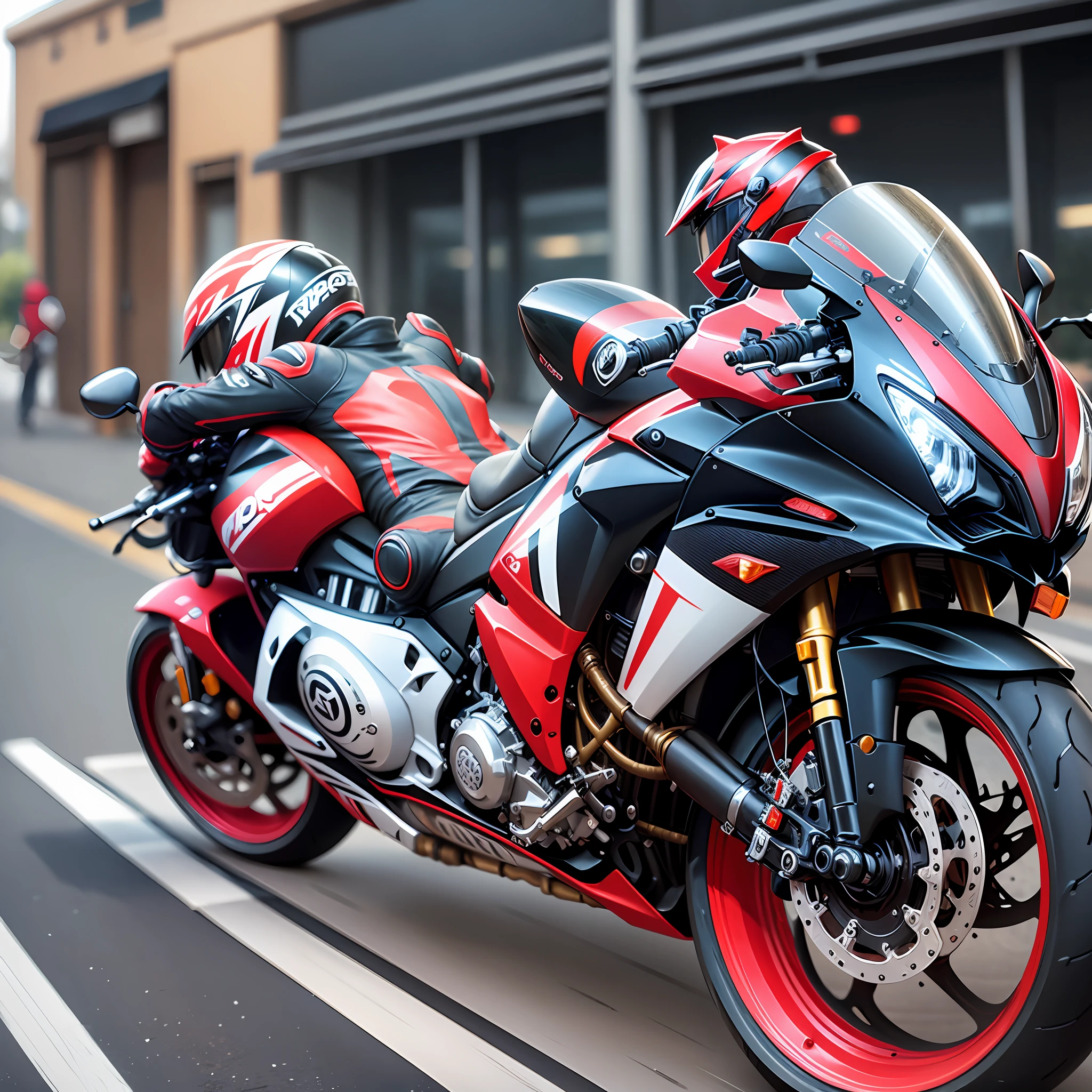 Motorcycle CBR 1000 --auto --s2