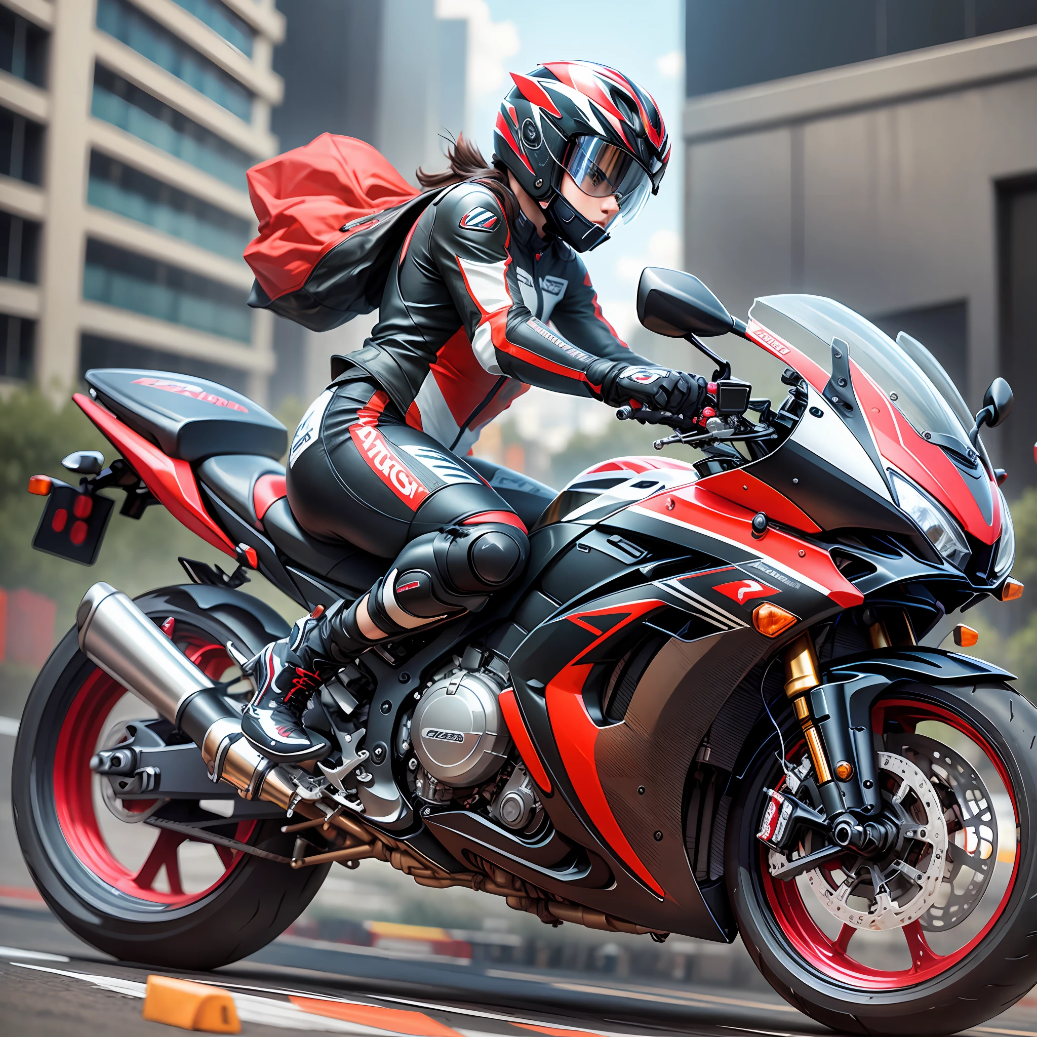 Motorcycle CBR 1000 --auto --s2