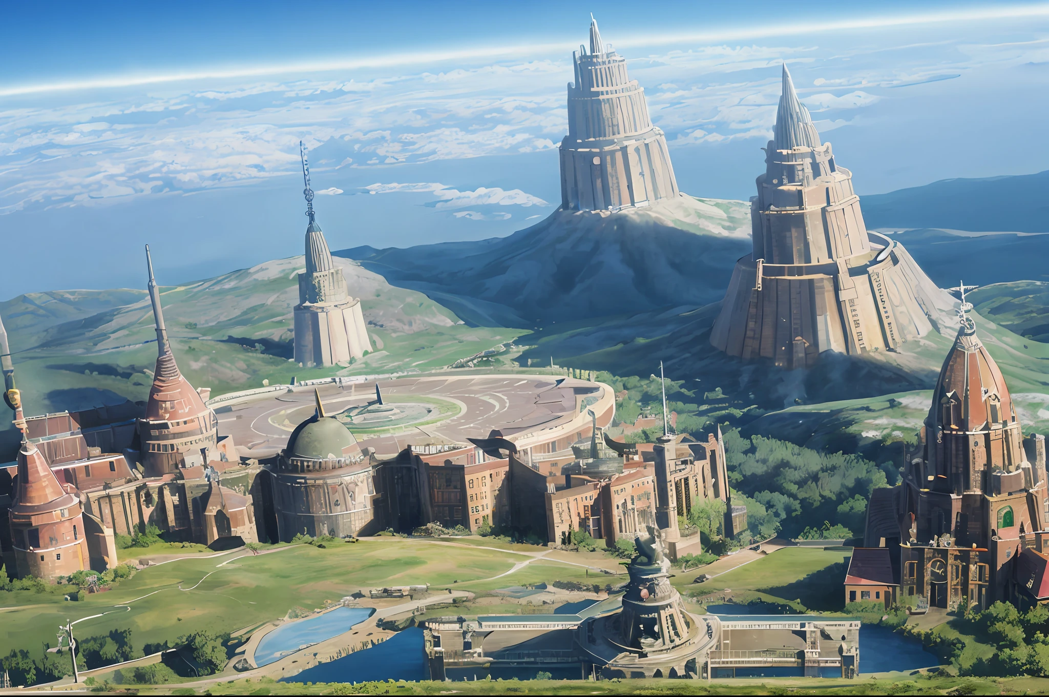 Best Quality, Best Quality, Masterpiece, Fast Bird, Space Time Gap, Space Travel, Crater, Gamma Rays, Demon Lord, Woman, Evil Castle, Steel Machine, Beauty, Big Wings, Symmetry, Mandala, White Devil