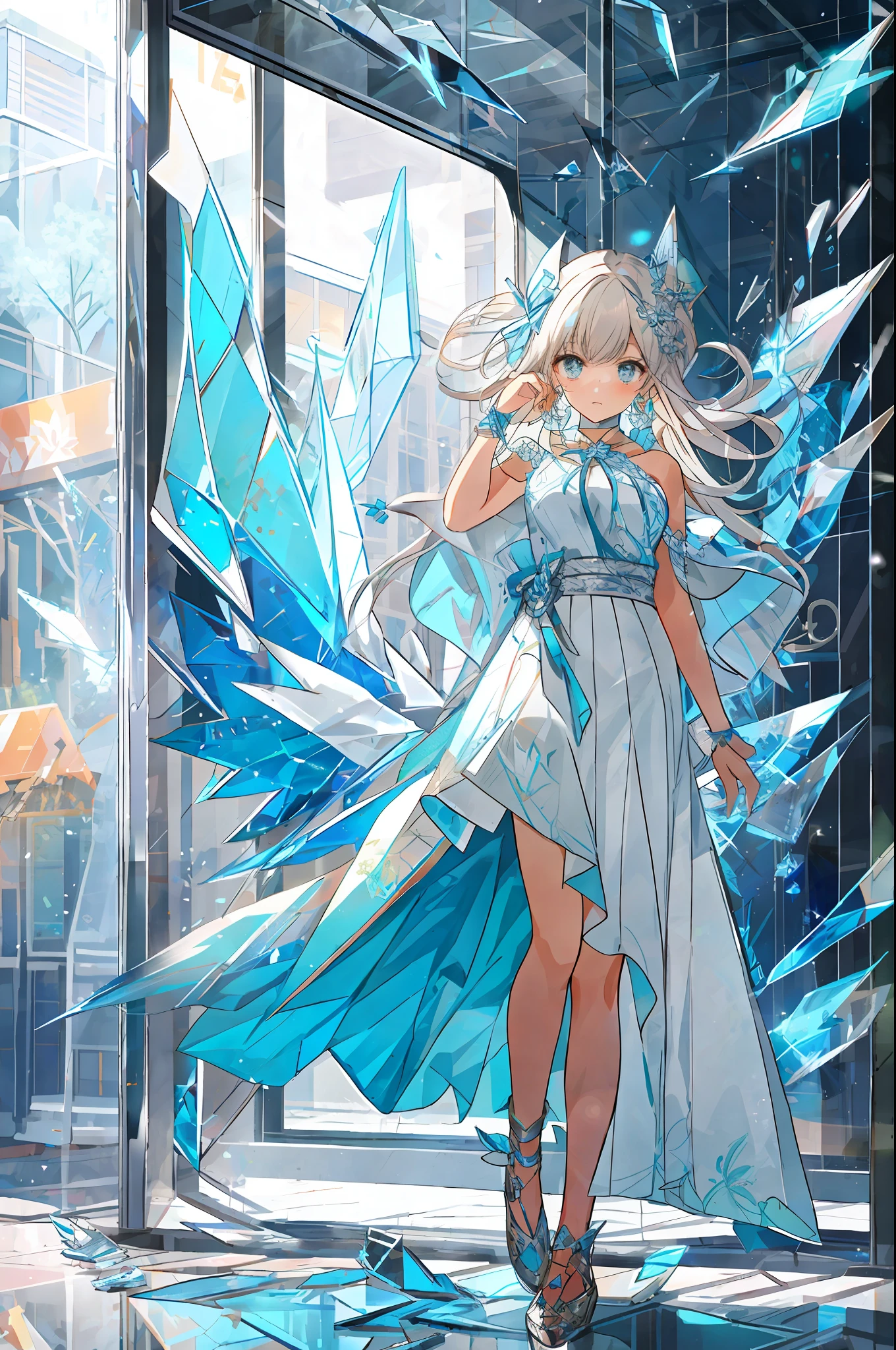 Retro, glass shattered --niji 5