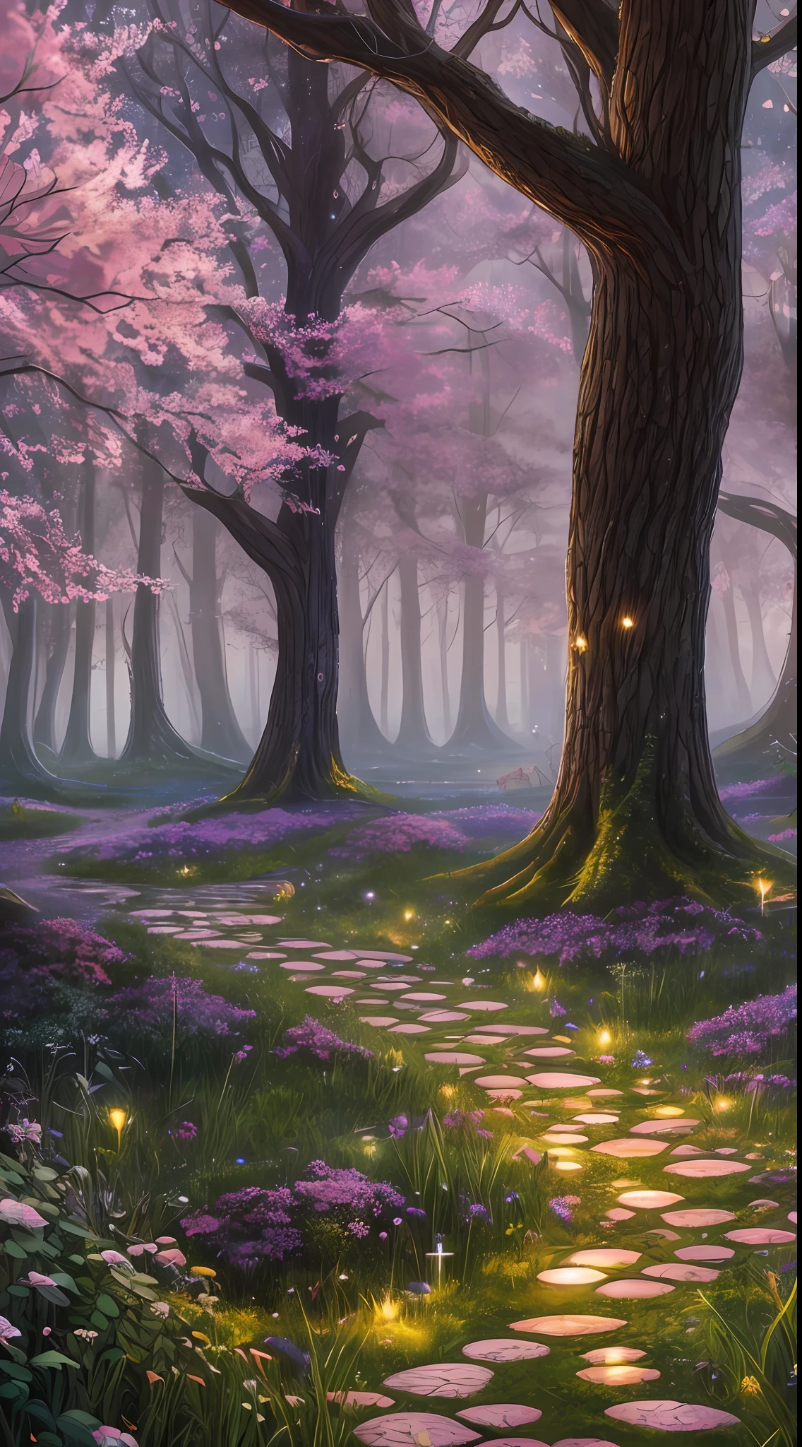 Masterpiece, best quality, high quality, extremely detailed CG unity 8k wallpaper, enchanting dream scene of dream forest, towering trees, glowing mushrooms, creating a mysterious and captivating feeling, artstation, digital illustration, complex, trending, pastel colors, oil painting, award winning photography, bokeh, depth of field, HDR, bloom, chromatic aberration, realism, very detailed, artstation trend, CGsociety trend, complex, high detail, dramatic, midjourney art enchanting and glittering anthills, marvelous and fairytale forest, fireflies lit and spinning, starry night, majestic trees in the background, atmosphere upscale, HDR, 4K, realistic --auto --s2