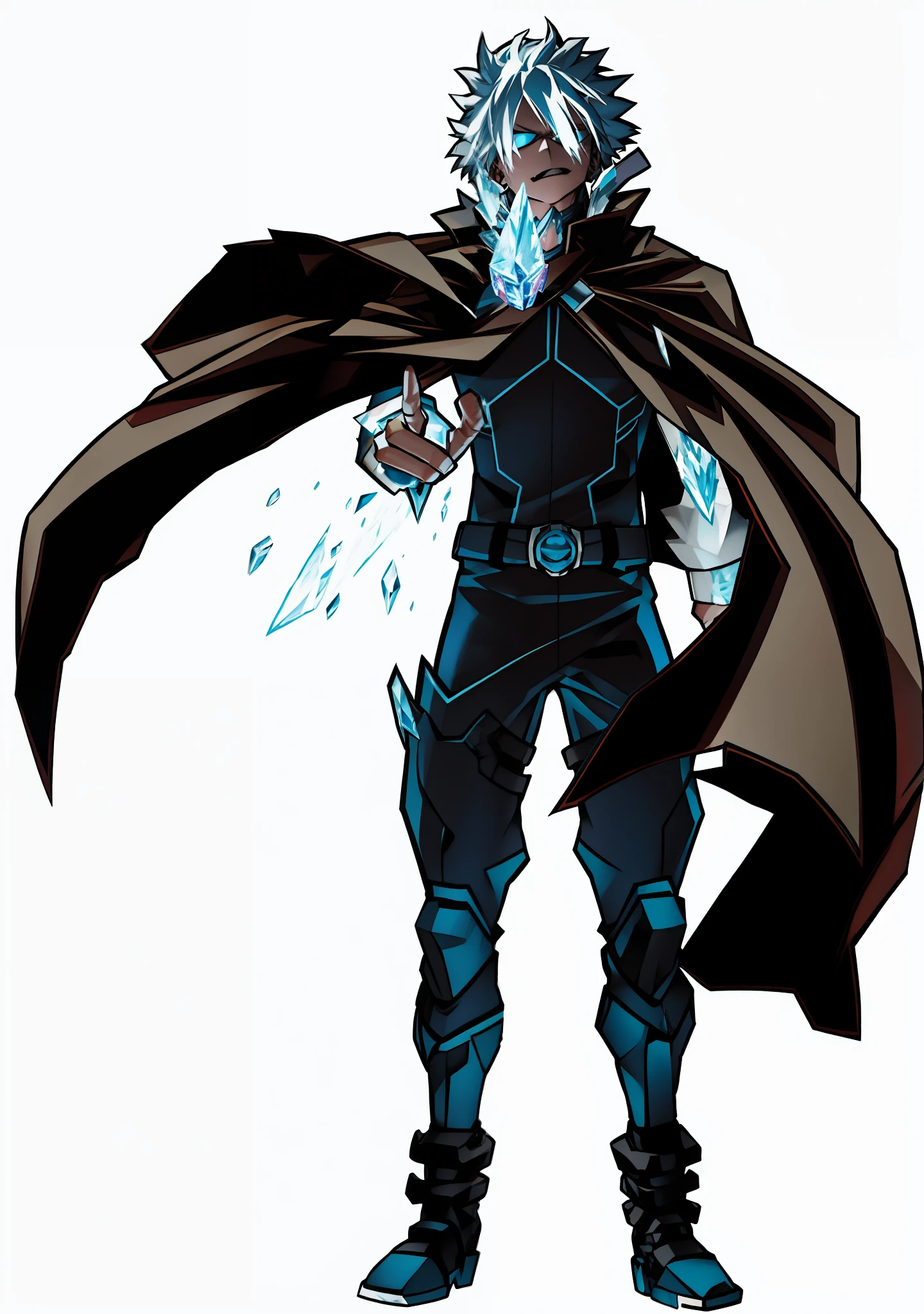 Ice, ice scenery, shigaraki,ice power.