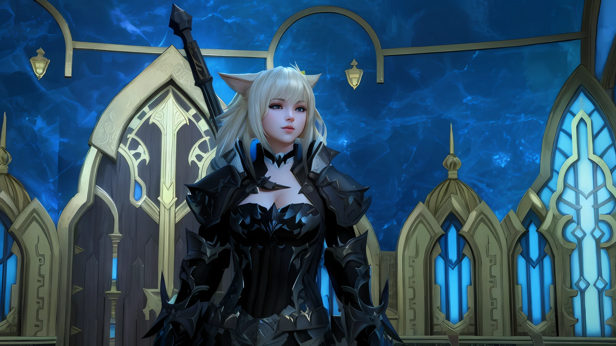 blonde miqote