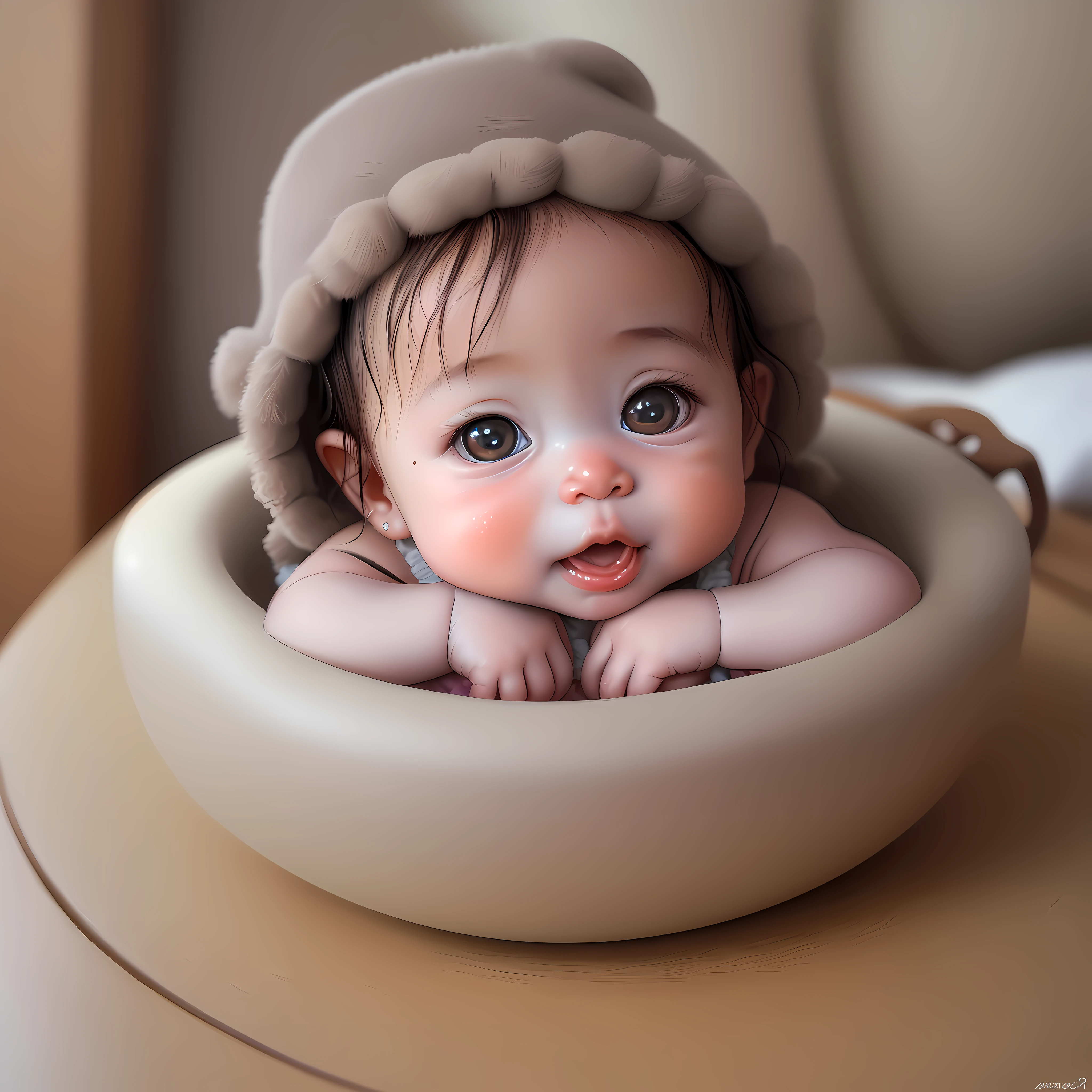 yodah (grogu:1.2), (hyperrealism:1.1),(detailed:1.2)