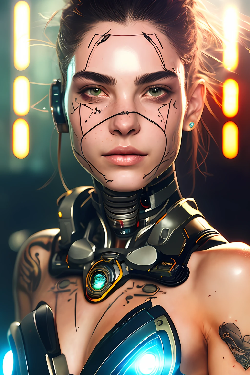 Create
Prompts
Copy prompts
(highly detailed: 1.2),(best quality:1.2),8k,sharp focus,(subsurface scattering:1.1),(nsfw:1.1), (award-winning photo:1.2),1girl, (many detailed black tattoos on the face :1.2), by emb-rrf-low,(many thick black tattoos on the nose and eyes of the body:1.2),(approximate image:1.2), (separation of facial segments:1.1), (deep seams on the face and body:1.2) (beautiful cyborg with scifi laser gun:1.3),  (firing lasers at enemy robots:1.3), (dynamic action stance:1.2), neon glow under the skin (very detailed clothing:1.2), (highly detailed background: 1.3), RPG, Elden Ring, (scifi:1.2), (hyperrealistic:1.2), dramatic lighting,artstation, artgerm, greg rutkowski, alphonse mucha, trend in artstation, trend in deviantart, wlop,