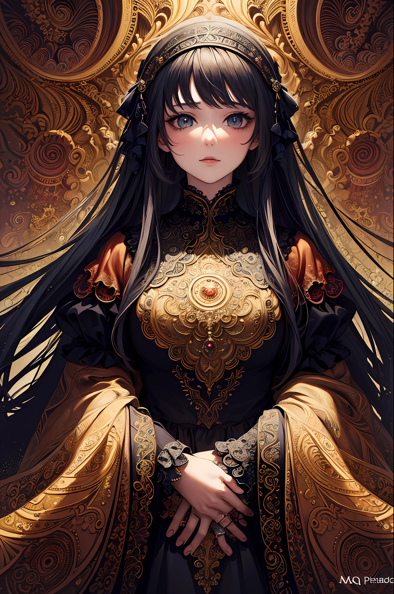 (masterpiece, top quality, best quality, official art, beautiful and aesthetic:1.2), (1girl), extreme detailed,(fractal art:1.3),colorful,highest detailed