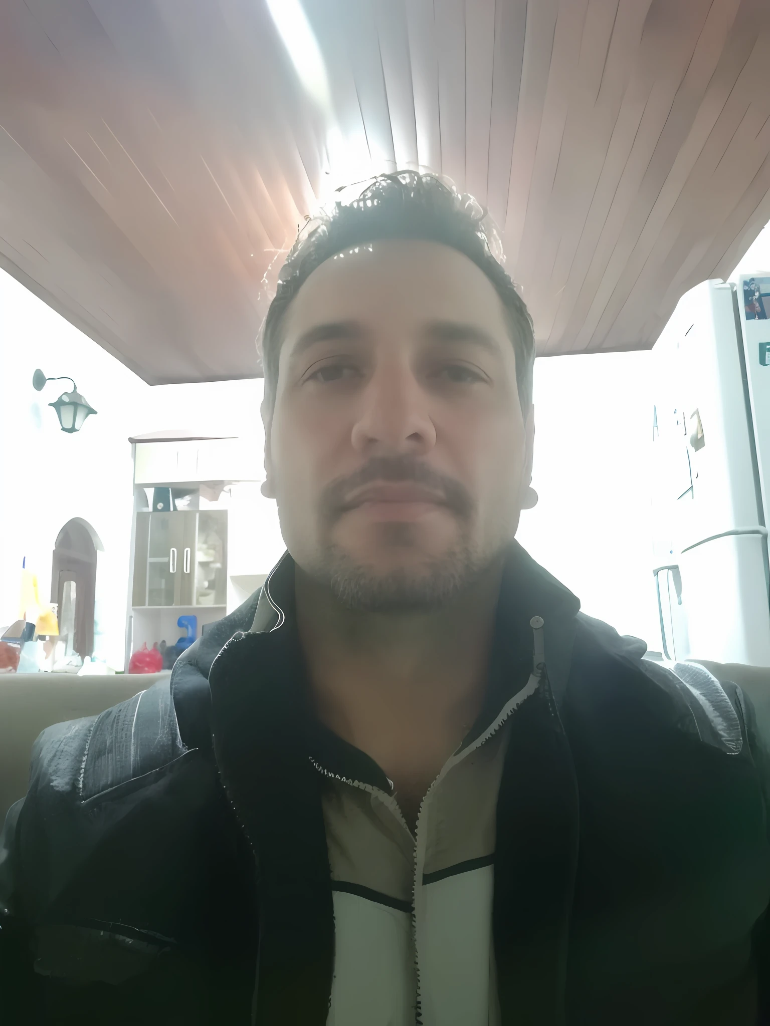 there is a man that is sitting down in a room, encho enchev, david rios ferreira, michal, 4 0 years old man, frontal picture, profile image, foto realista, (38 years old), about 3 5 years old, alejandro, 3 2 years old, hollósy simon, jose miguel roman frances, edin durmisevic