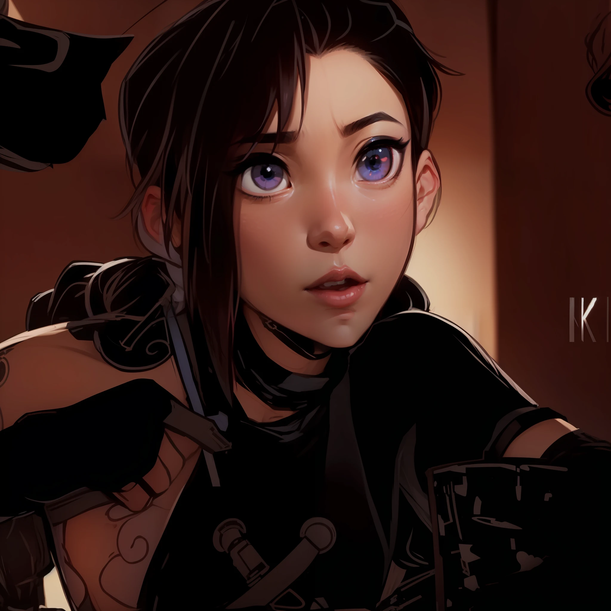 art in the style of Guweiz, Guweiz, beautiful character painting, Guweiz in Artstation Pixiv, Guweiz in Pixiv ArtStation, stunning anime face portrait, beautiful digital art, digital anime art, Guweiz masterpiece, multiple poses and expressions, different points of view, brown hair with pink locks, short hair, Asian girl with stylish clothes, brown eyes, black boots, (best quality), (masterpiece), magical photography, dramatic lighting, photographic realism, ultra-detailed, intimate portrait composition, Leica 50mm, f1. 4.8k uhd, dslr, aesthetics, 64k, high definition, 8k, best lighting, best shadow, ultra-HD, highres, sharp focus, complicated background, cinematic lighting, ((landscape view)), 4k unit, (best lighting), ((cinematic lighting)), ((2d art)), 2d style, anime style --auto --s2