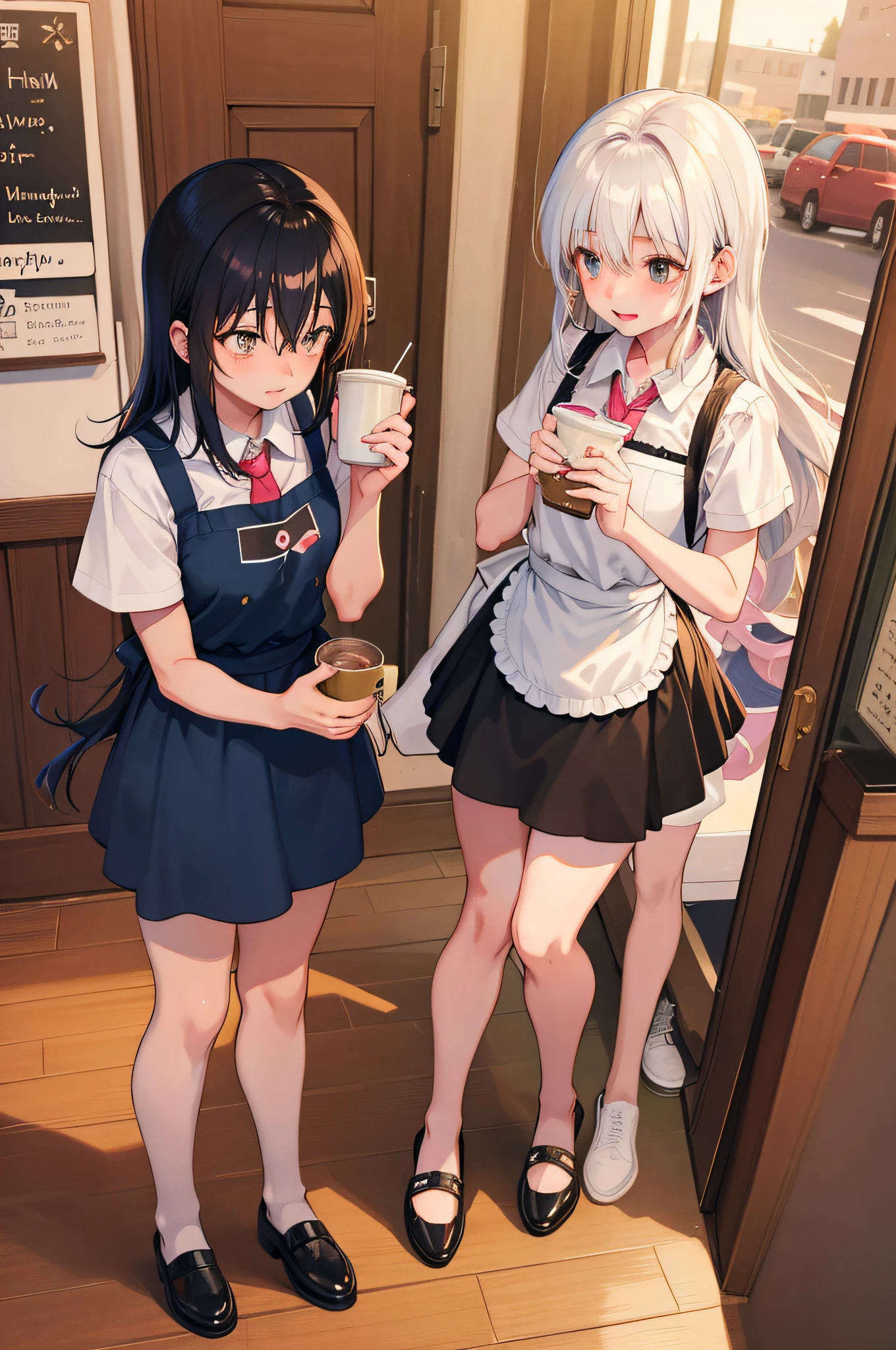 One day, while Riku is at Enchanting Café, he accidentally spills his hot drink on one of the waitresses, named Ayumi. Embarrassed, he apologizes and offers to help with the cleanup. Ayumi, an outgoing and playful girl, accepts Riku's offer.