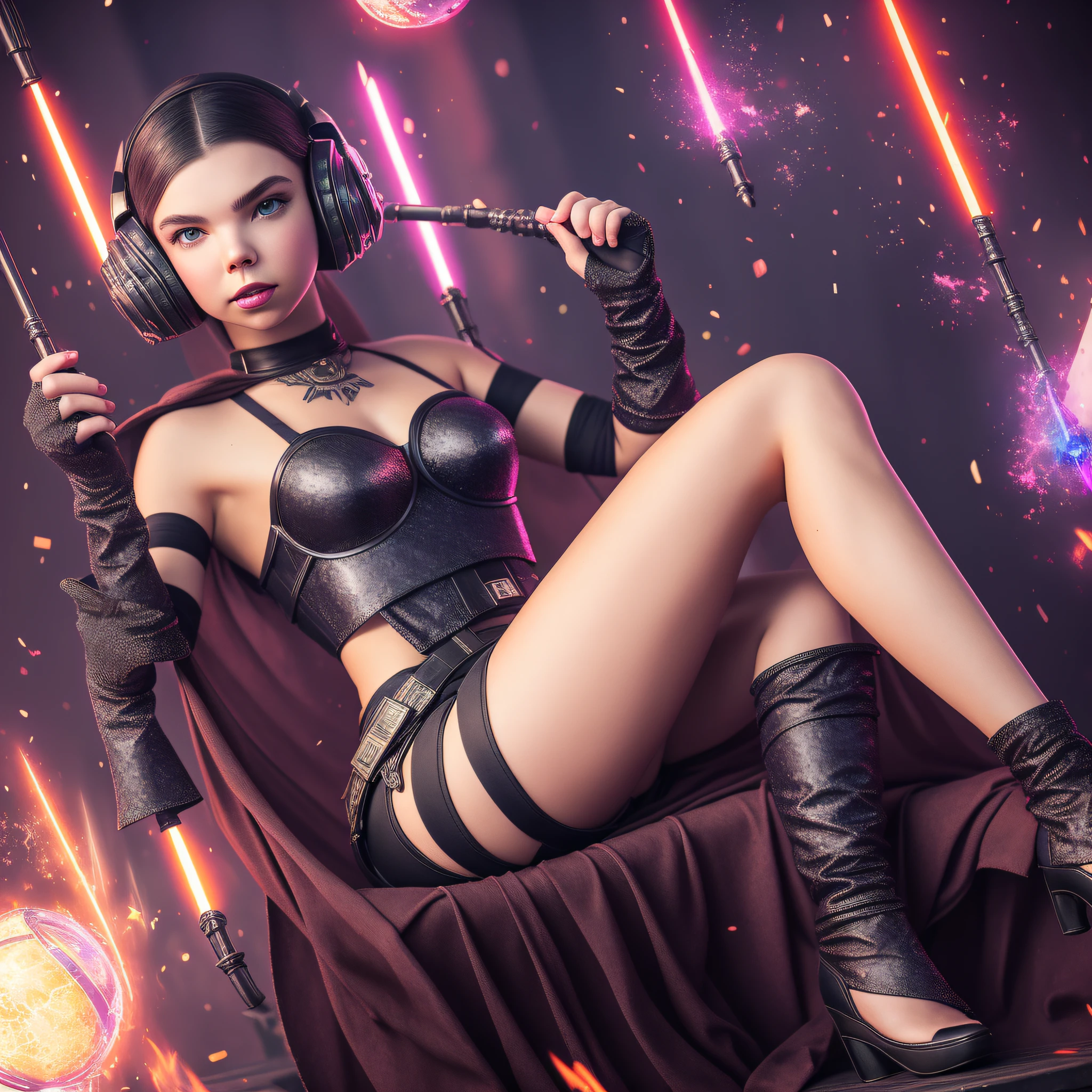 Goddess Pro-Photo 16k War submit Alderaan ruins devastated Lava-retina-mirror-transparent-reflective-DoF Anya Taylor Amber Cosplay 16K "Princess Leia" sweet delicate face mouth teeth smile short hairstyle symmetrical muscular body suave seductive dramatic bridaldress torn shoulders off shirt sleeve sneakers white lace clavicle papillotes silk satin felt seam strange corsait mini skirt loose swinging spinel leather thick thighs revealing boots solid voluminous heels pubic hair shaved black Indigo Opal underwear prohibiting heart DoF armor "Heavy Metal" gloves metallic 16k gothic covered flat bands copper ruby DoF Tourmaline 16k "star wars" throne Crystalline DoF masterpieces 16K Guweiz and James Jean by tattoo CGSCOSITY, etc. SunLight luminescence Realism Ultra Octane rendering UHD XT3 16K DSLR HDR "Unreal Engine 5"