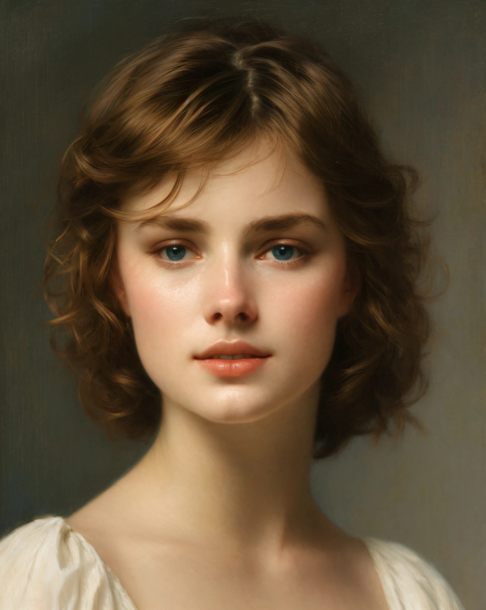 Crying face, A painting by Albert Lynch, Ruan Jia, Gaston Bussiere, Alexandre Cabanel, Daniel F. Gerhartz, Jules Bastien-Lepage, Pierre Auguste Cot, Sophie Anderson, Jeremy Lipking, Thomas Lawrence, Bouguereau, Carle Van Loo, Jules Joseph Lefebvre, Roberto Ferri, 'aesthetically pleasing', exquisite, polished, refined, sophisticated, tasteful, harmonious, well-proportioned, well-formed, well-arranged, smooth, proportional