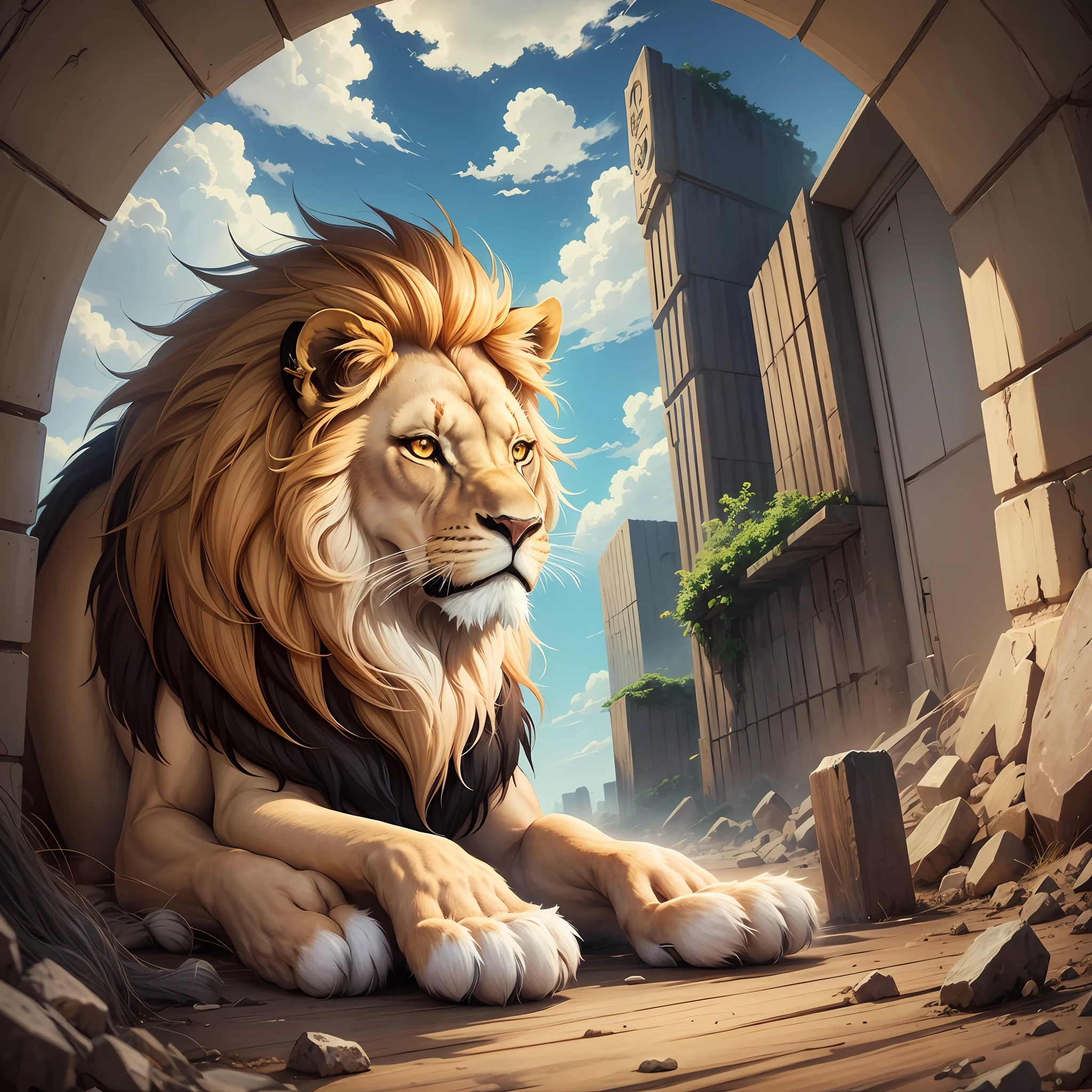 lion of juda, anime --auto --s2