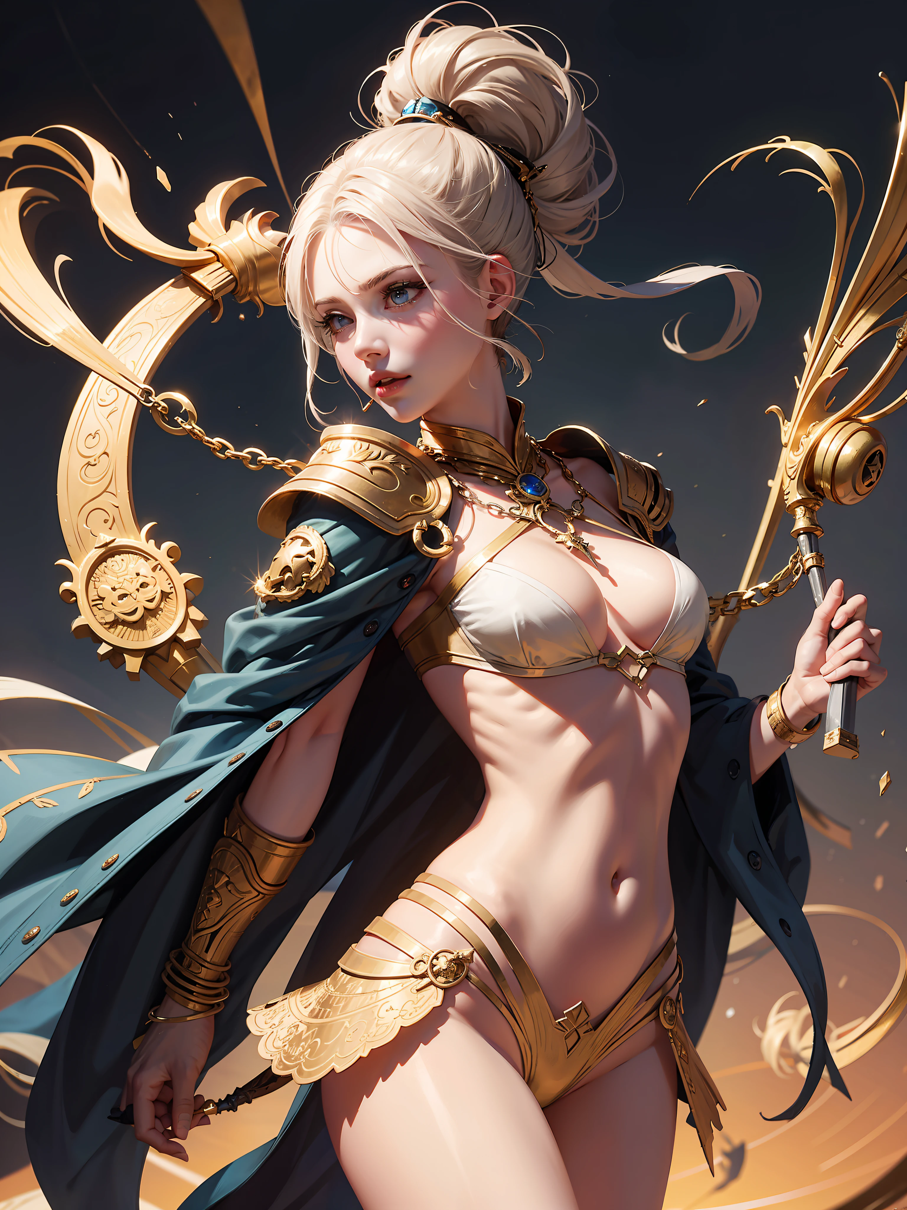Hold the hand of the jewel dagger
