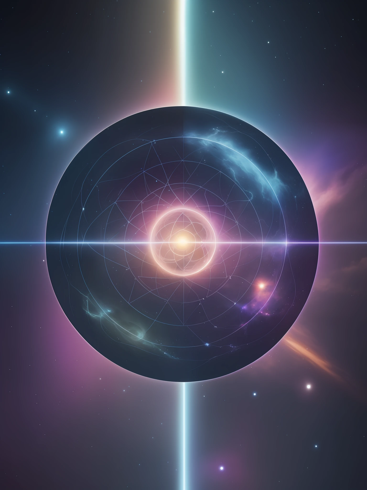 imagine all life connected throughout the force, space, time, nature