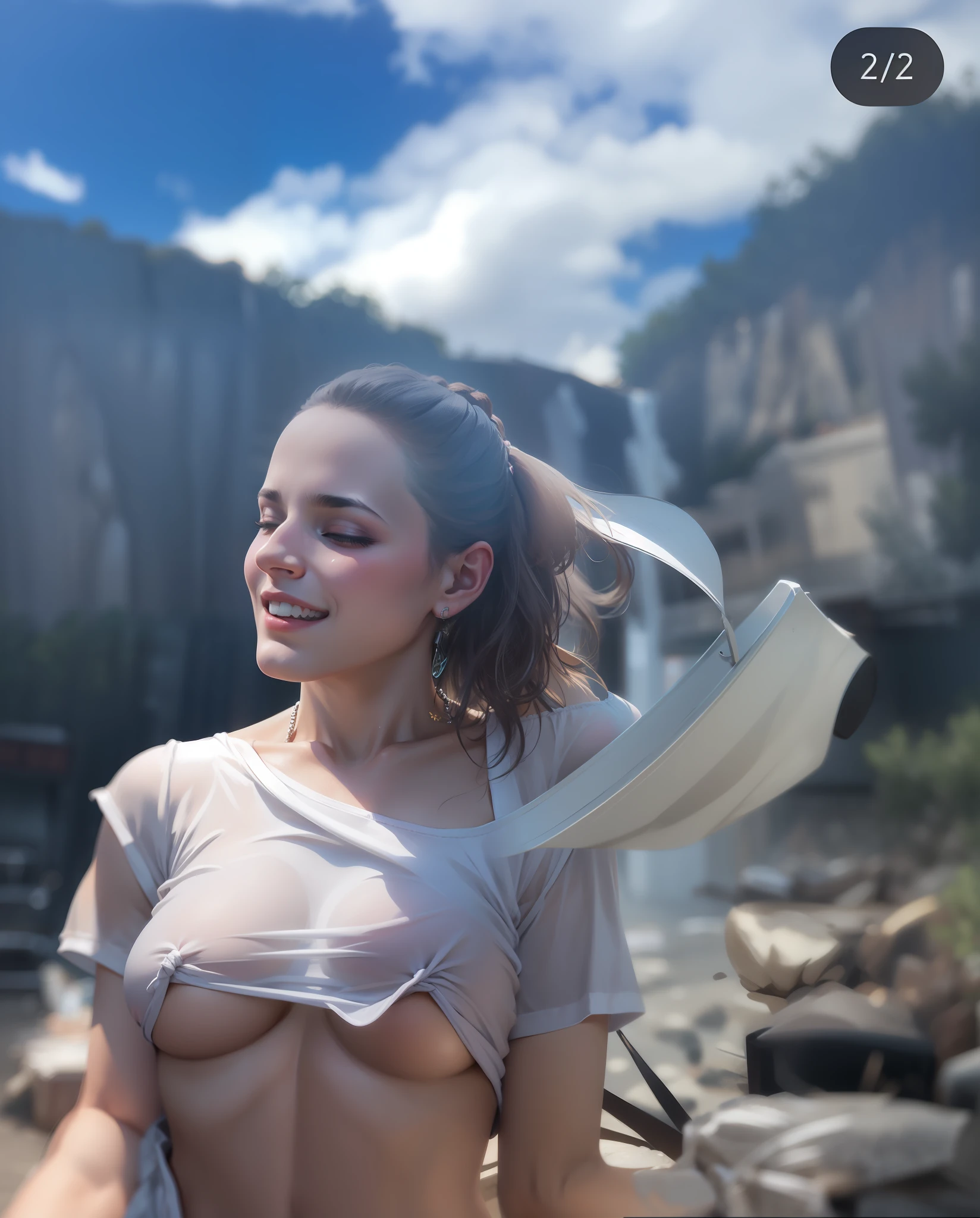 Smaller breasts